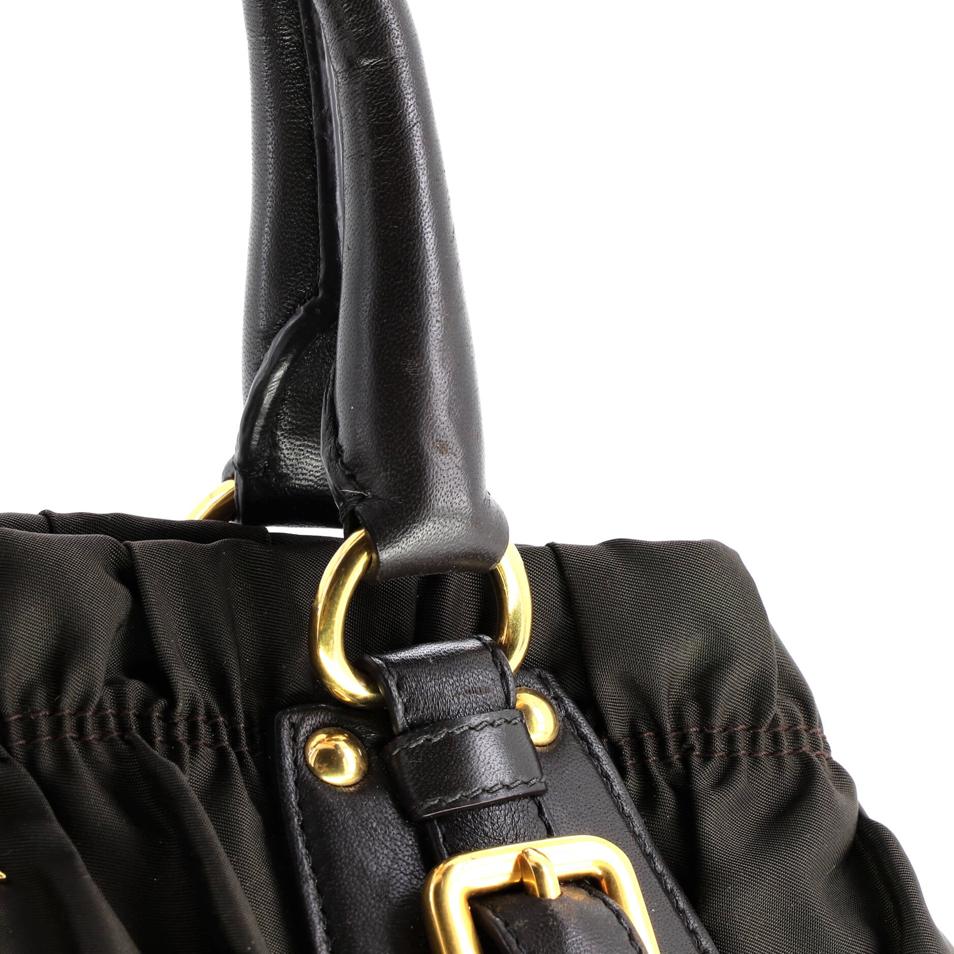 Gaufre Convertible Tote Leather and Tessuto Large - Image 7