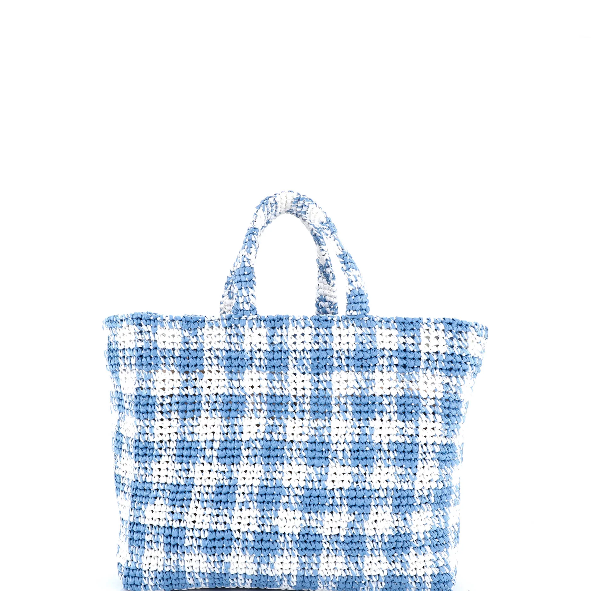 Logo Tote Raffia Large - Image 4