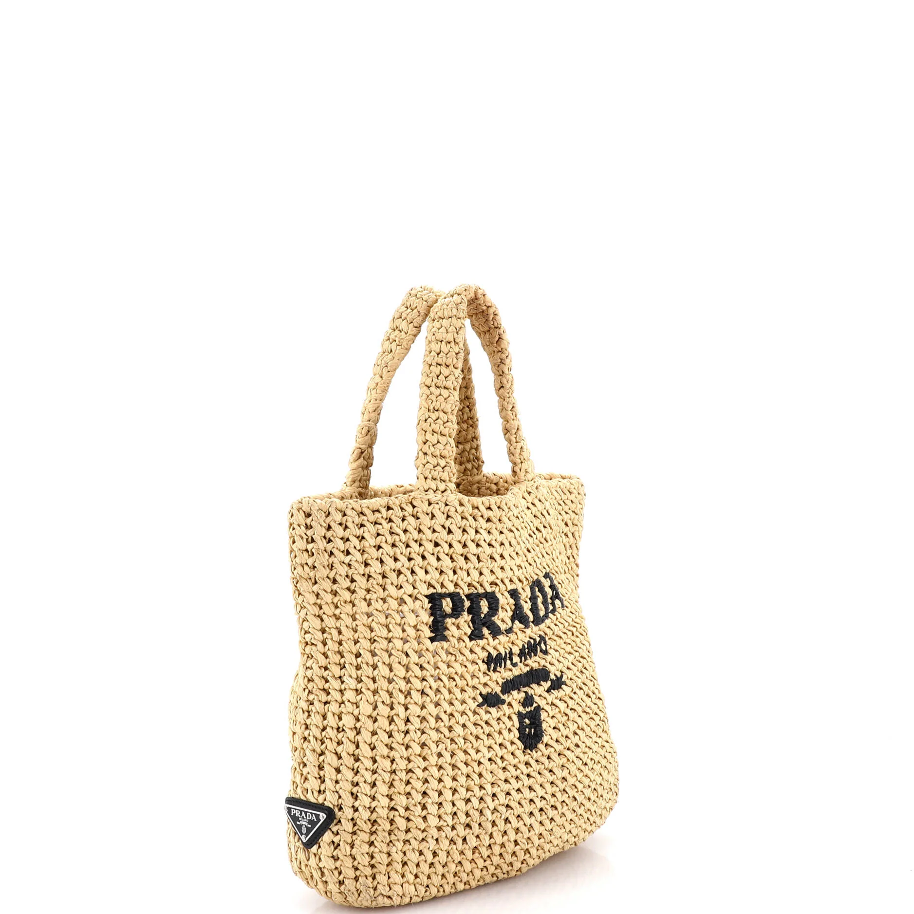 Logo Tote Raffia Small - Image 2