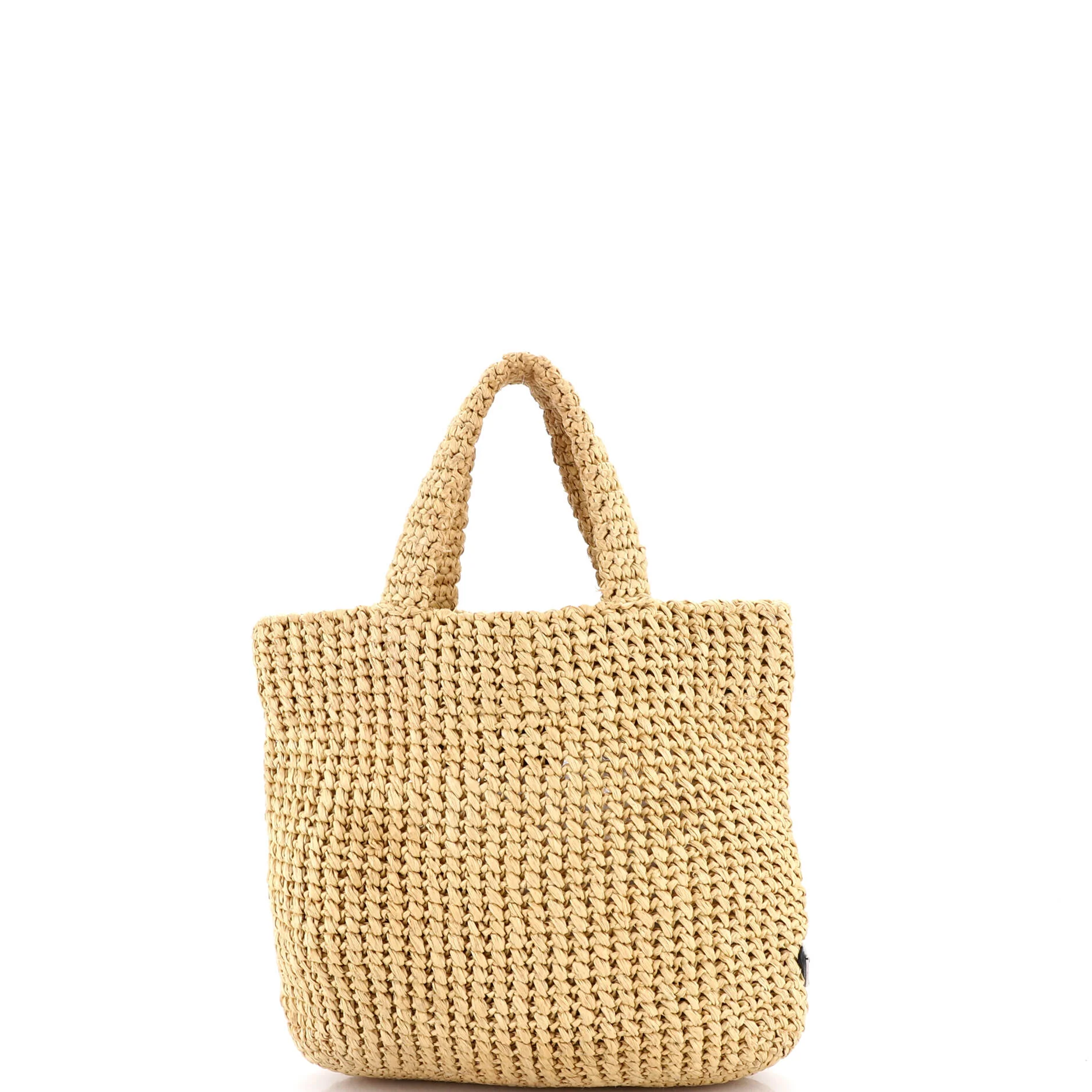 Logo Tote Raffia Small - Image 3