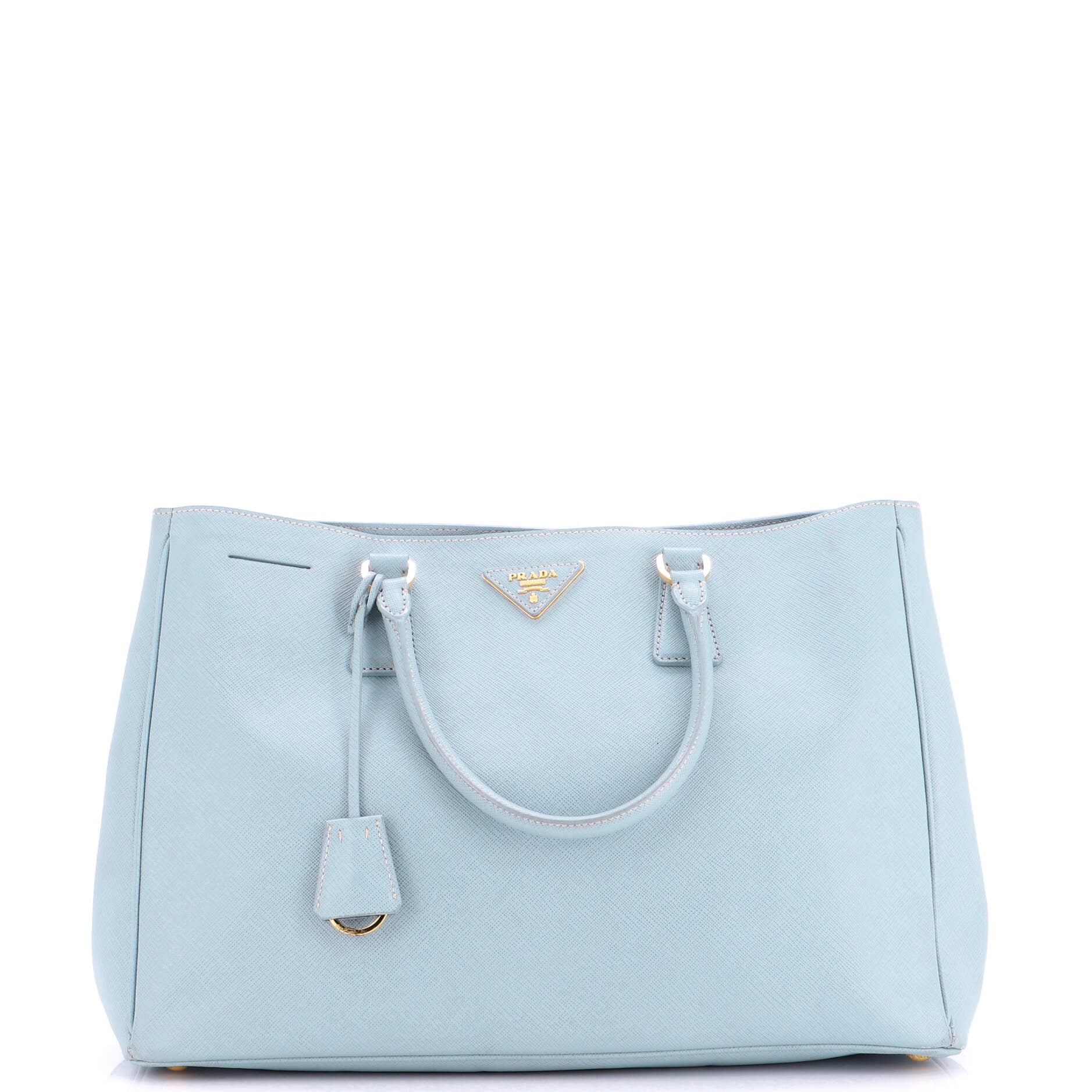 Lux Open Tote Saffiano Leather Large