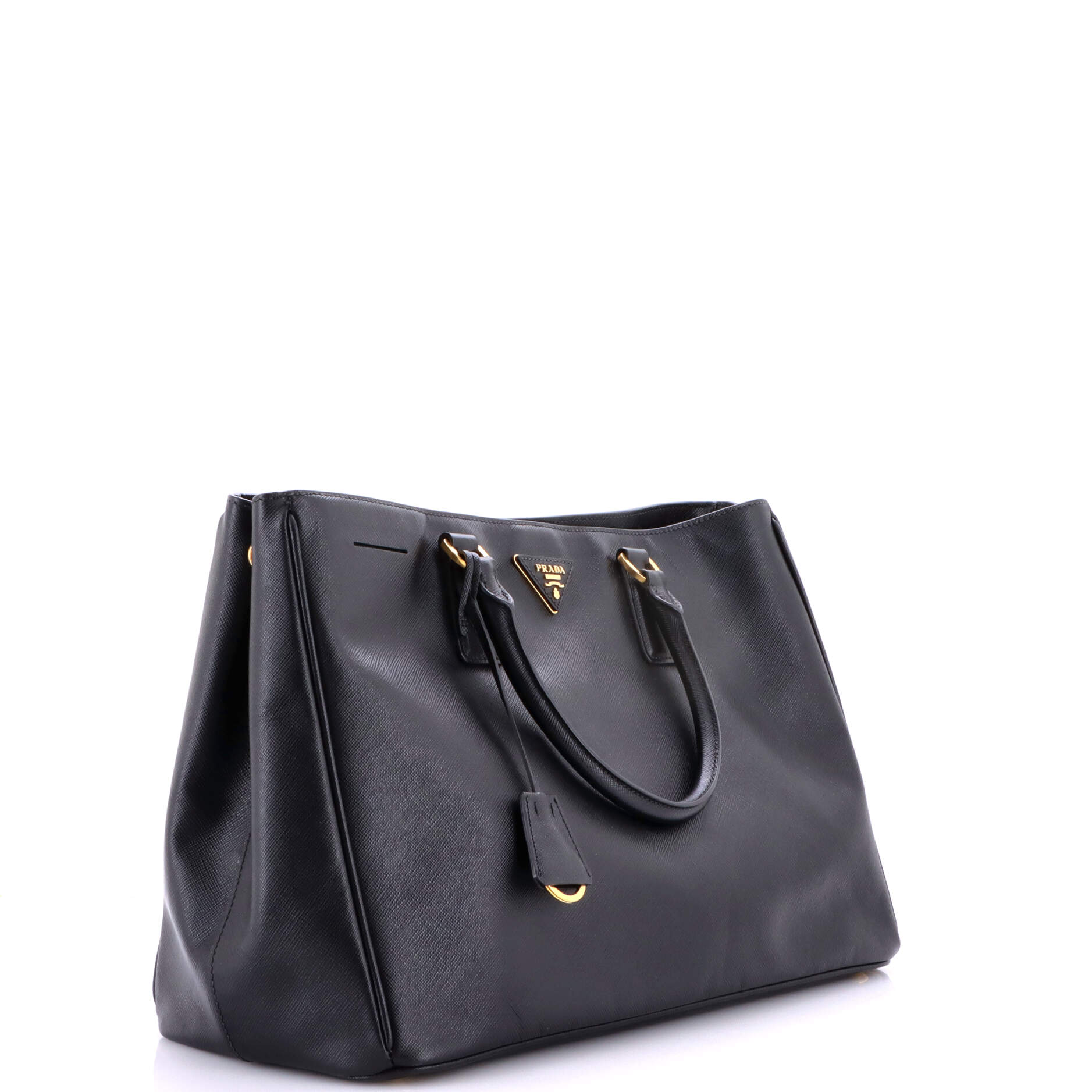 Lux Open Tote Saffiano Leather Large - Image 2