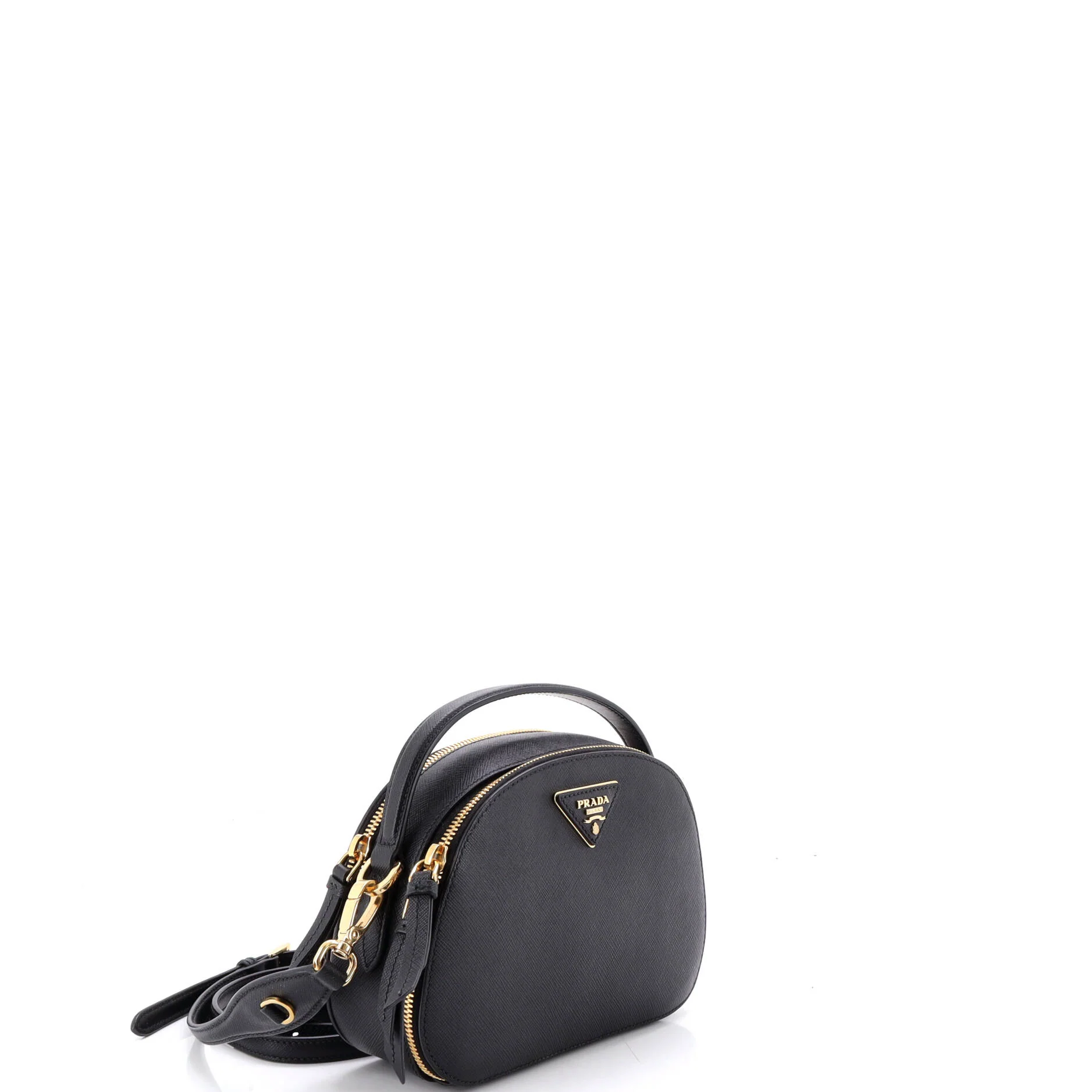 Odette Top Handle Bag Saffiano Leather Small - Image 2