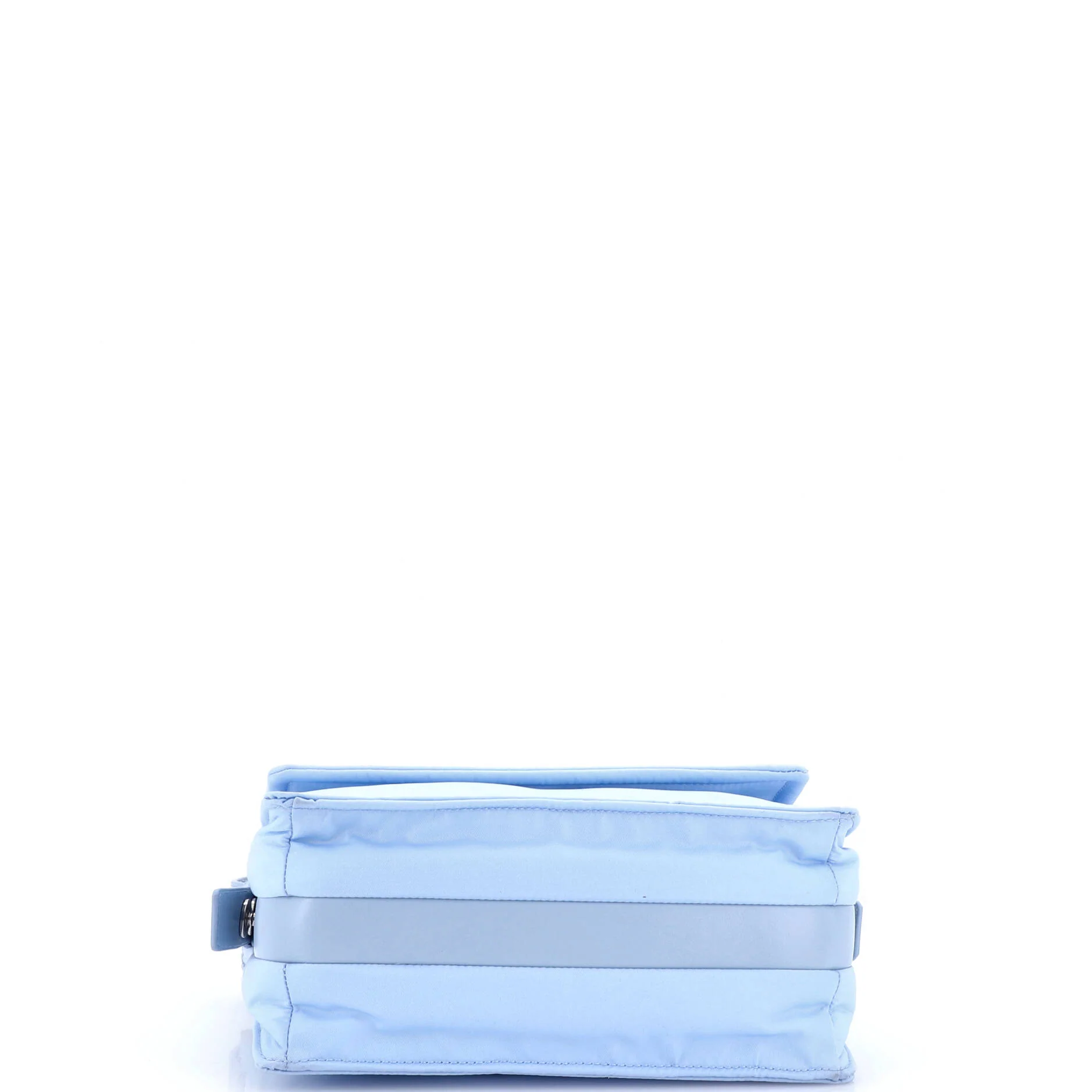 Padded Flap Shoulder Bag Re-Nylon Small - Image 4