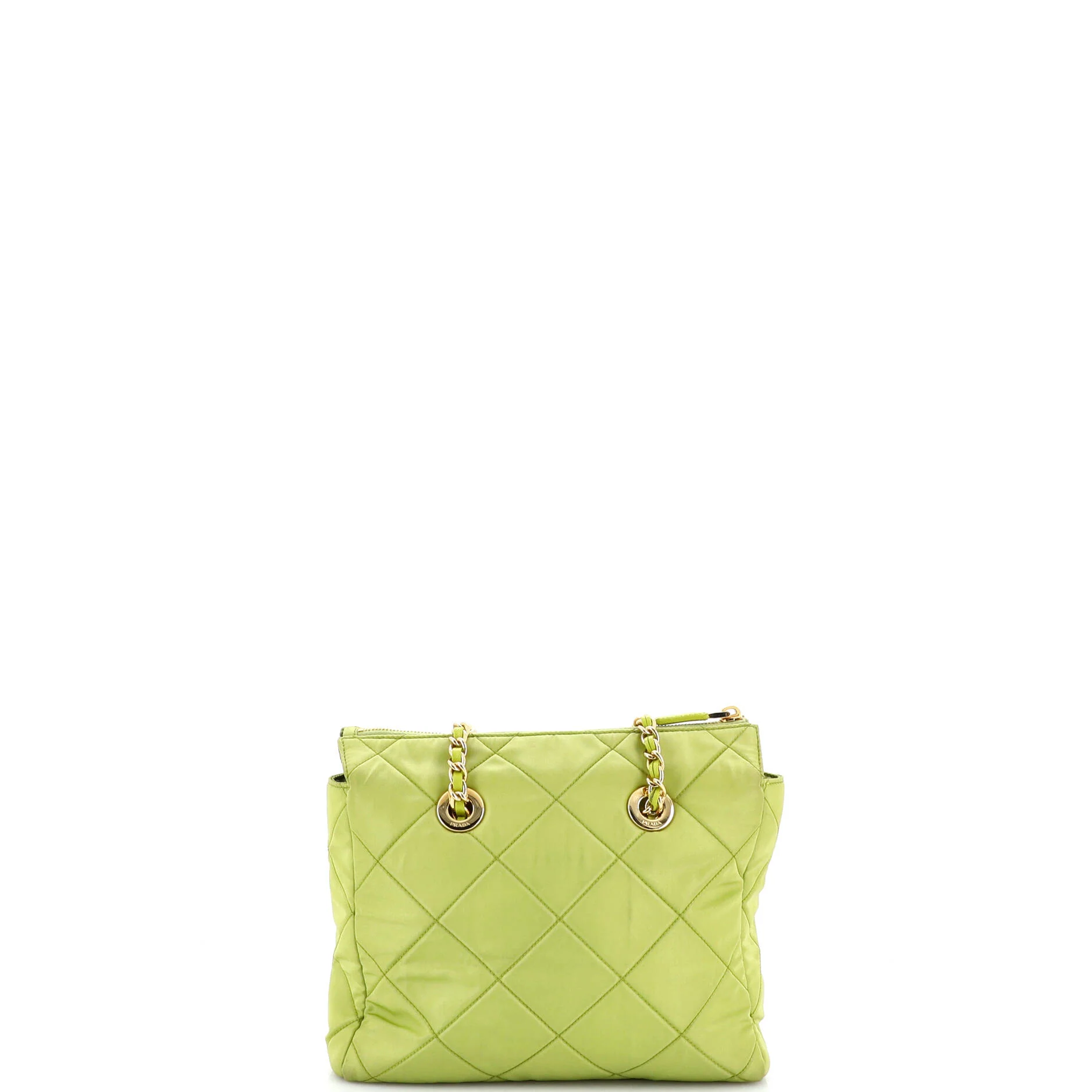 Re-Edition 1995 Chain Tote Quilted Re-Nylon Small - Image 3