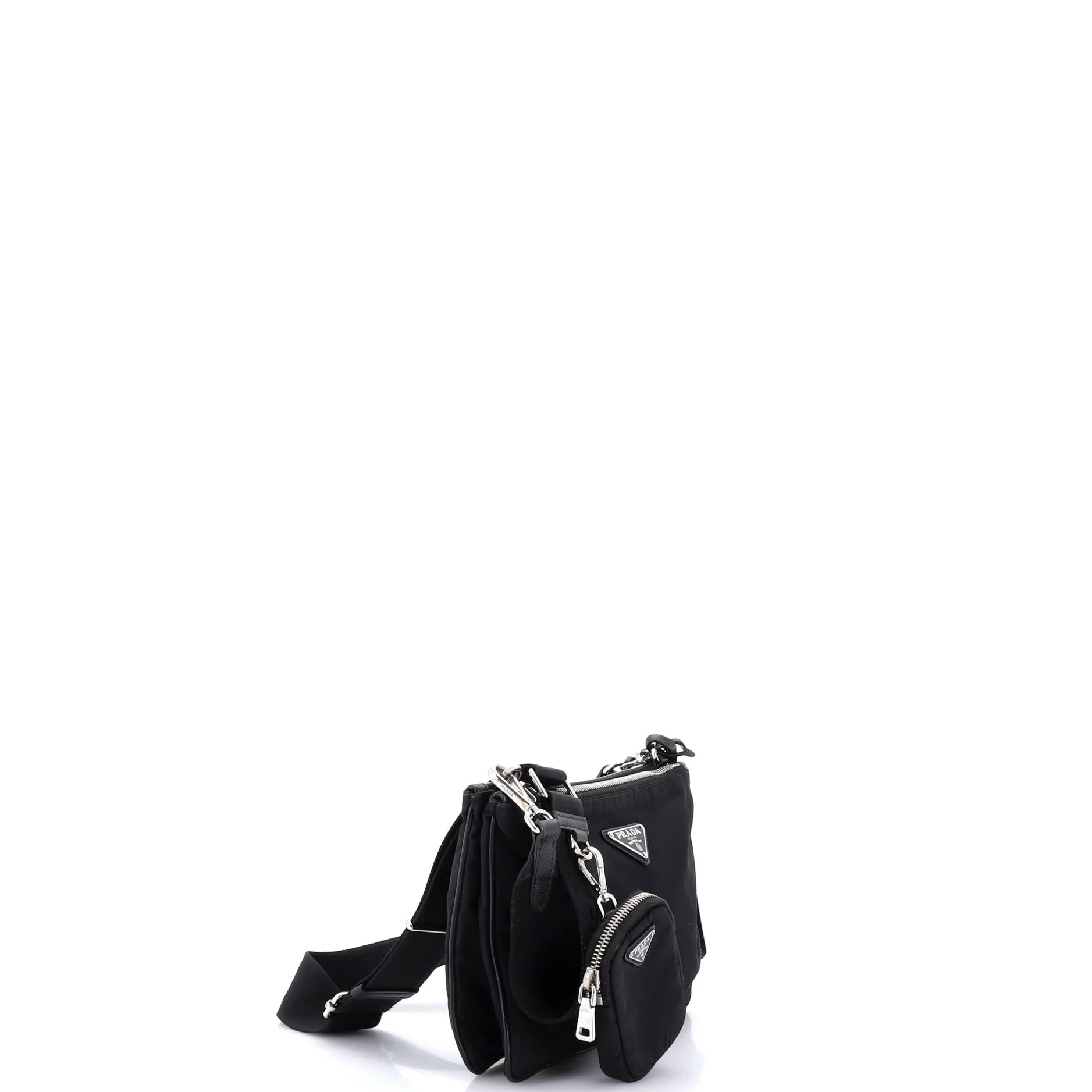 Re-Edition 2000 Double Zip Shoulder Bag Tessuto Small - Image 2