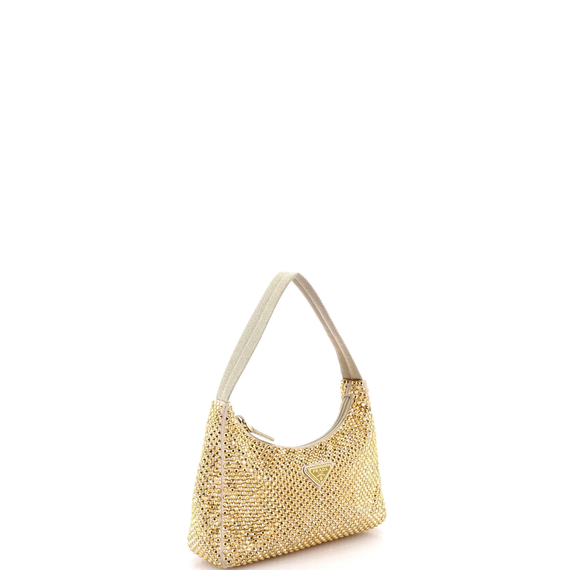 Re-Edition 2000 Hobo Crystal Embellished Satin Mini - Image 2
