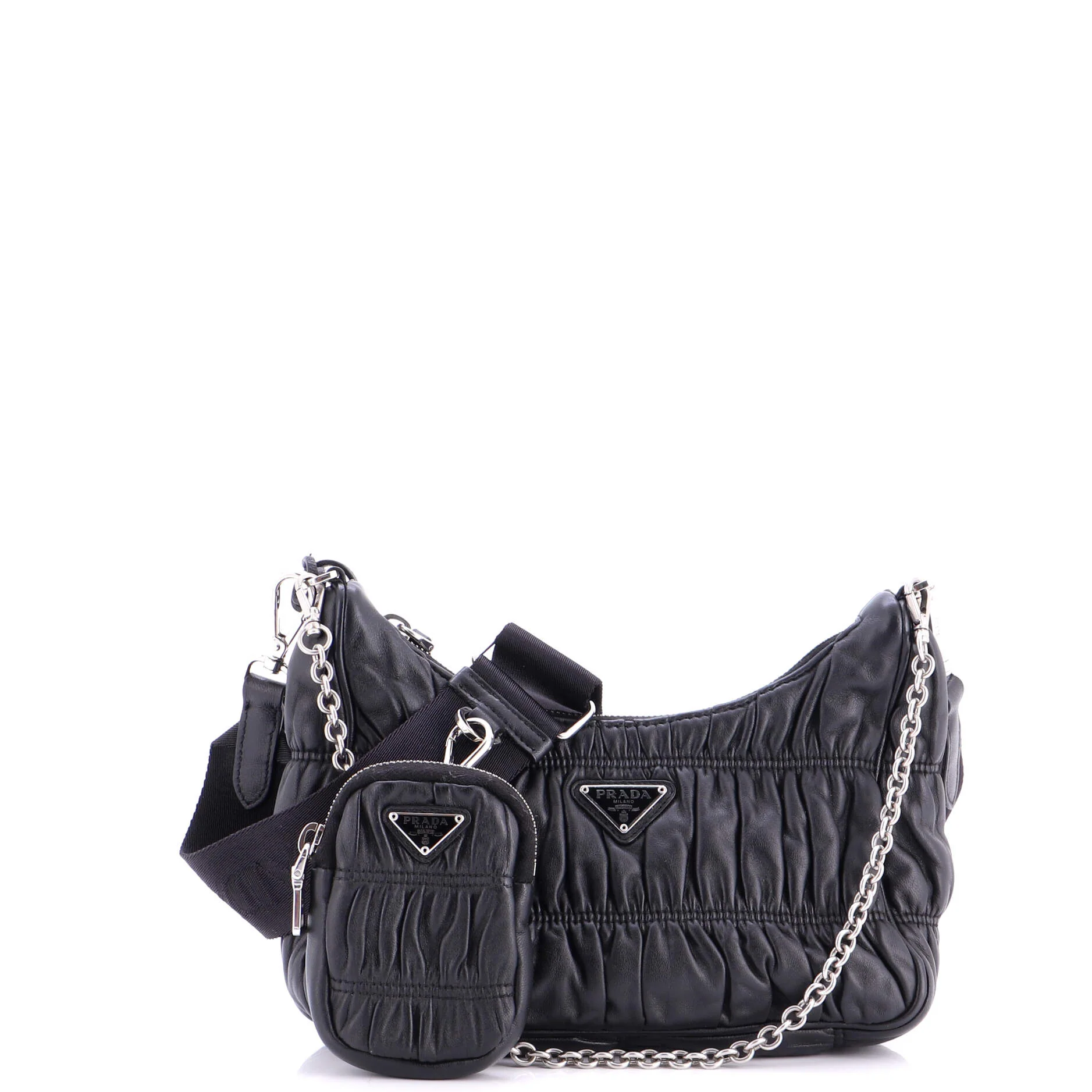 Re-Edition 2005 Shoulder Bag Nappa Gaufre Small - Image 2