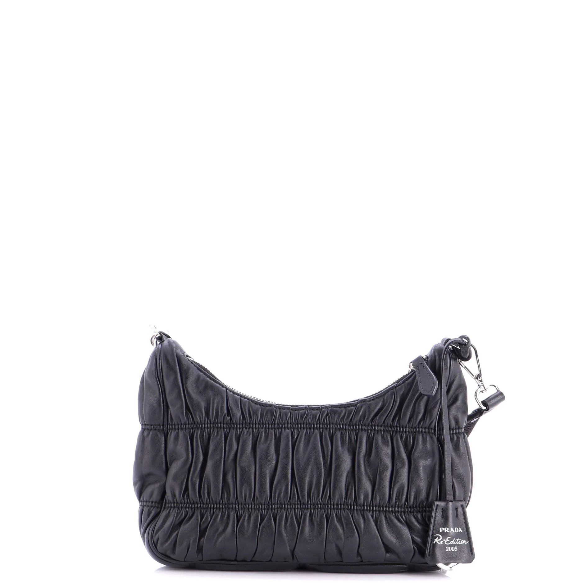 Re-Edition 2005 Shoulder Bag Nappa Gaufre Small - Image 4