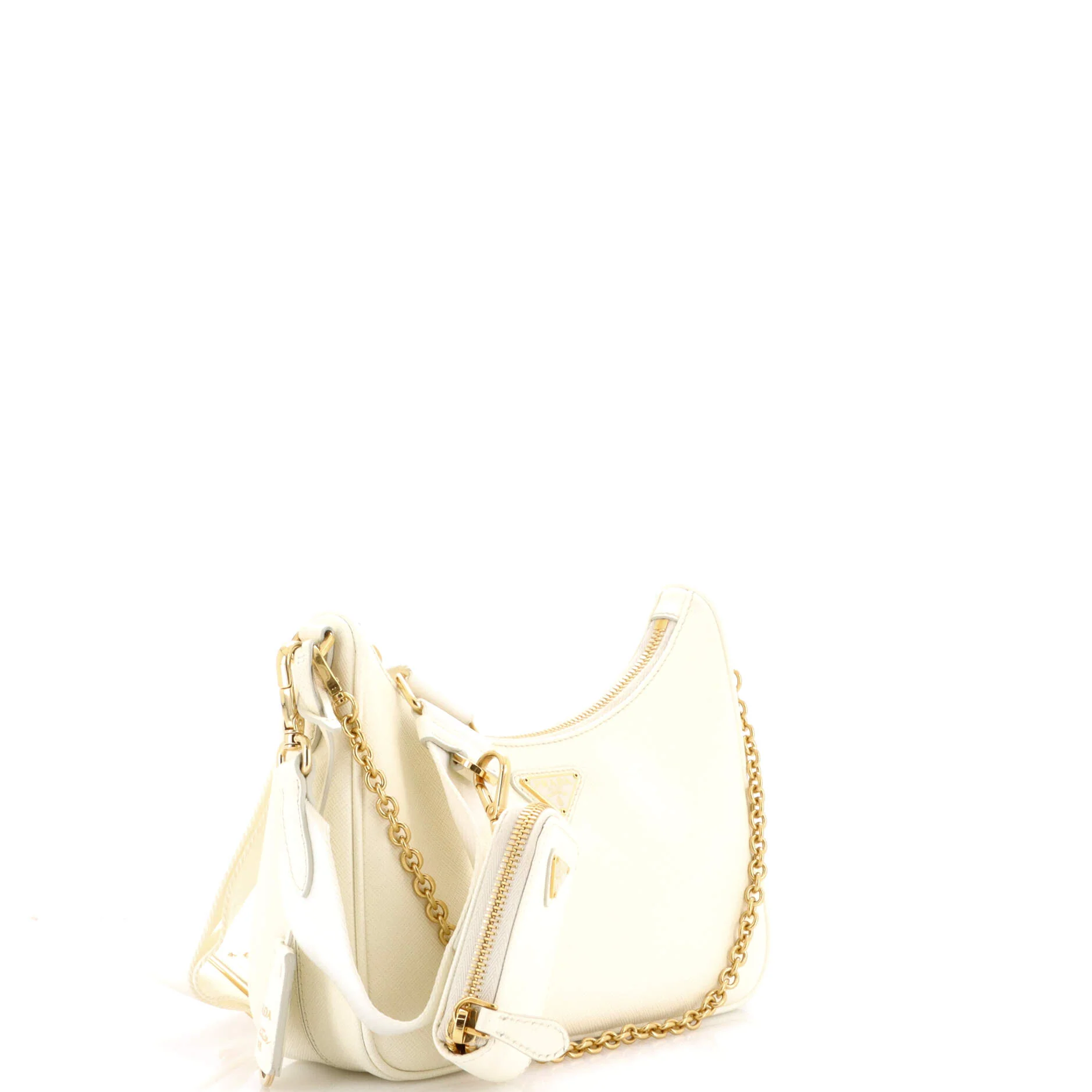 Re-Edition 2005 Shoulder Bag Saffiano Leather Small - Image 2