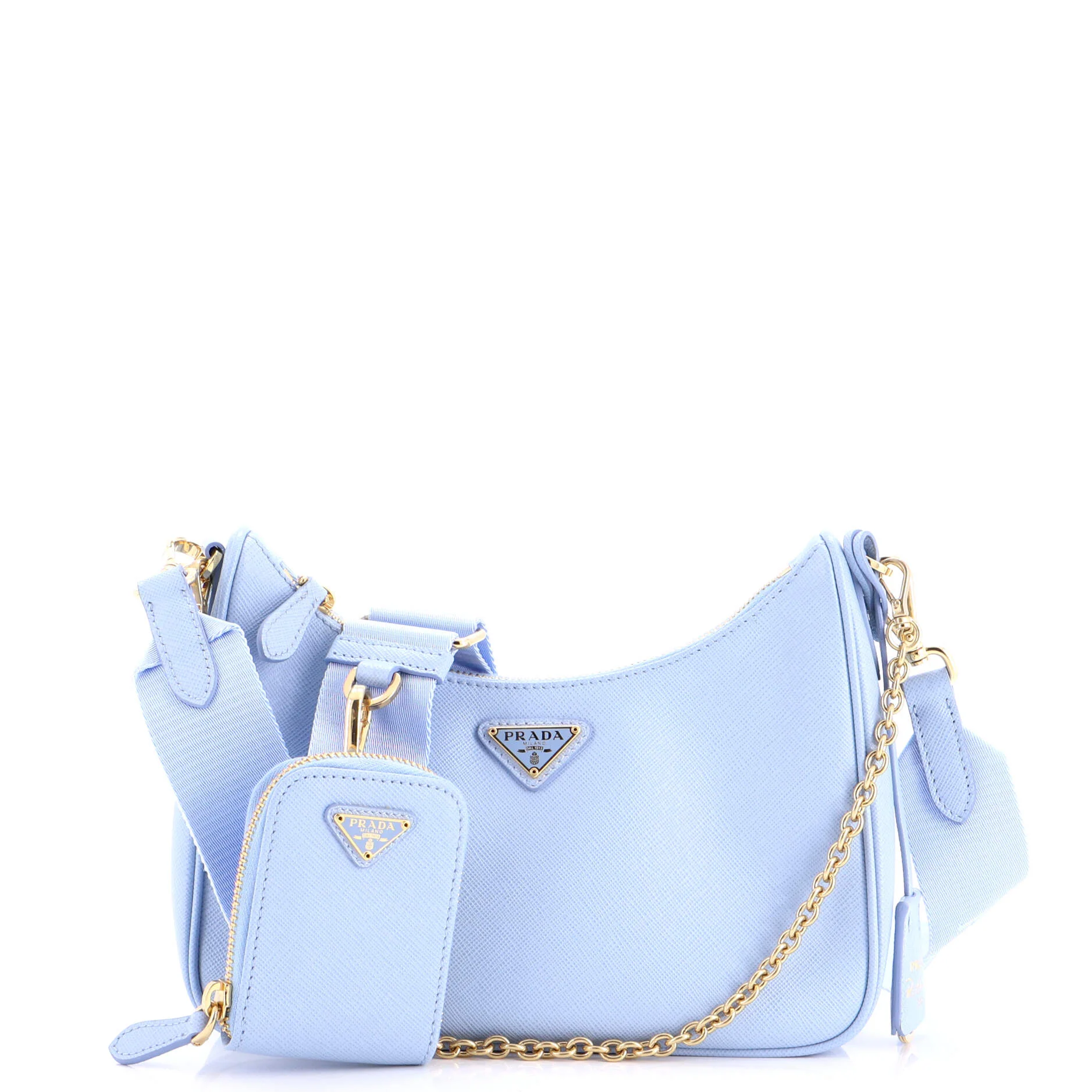 Re-Edition 2005 Shoulder Bag Saffiano Leather Small - Image 2