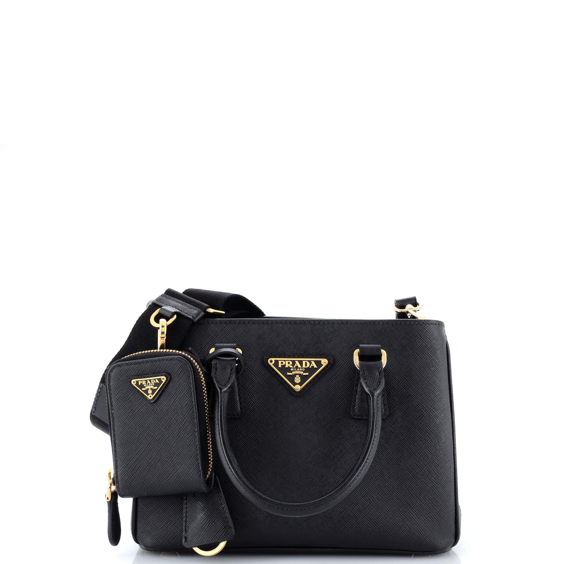Re-Edition Galleria Tote Saffiano Leather Micro