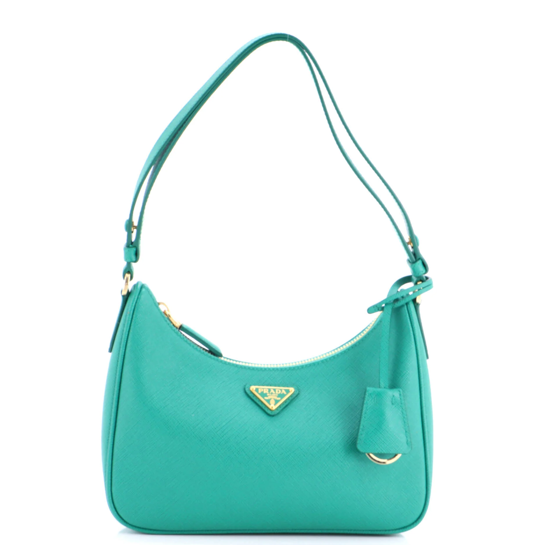 Re-Edition Hobo Saffiano Leather Mini