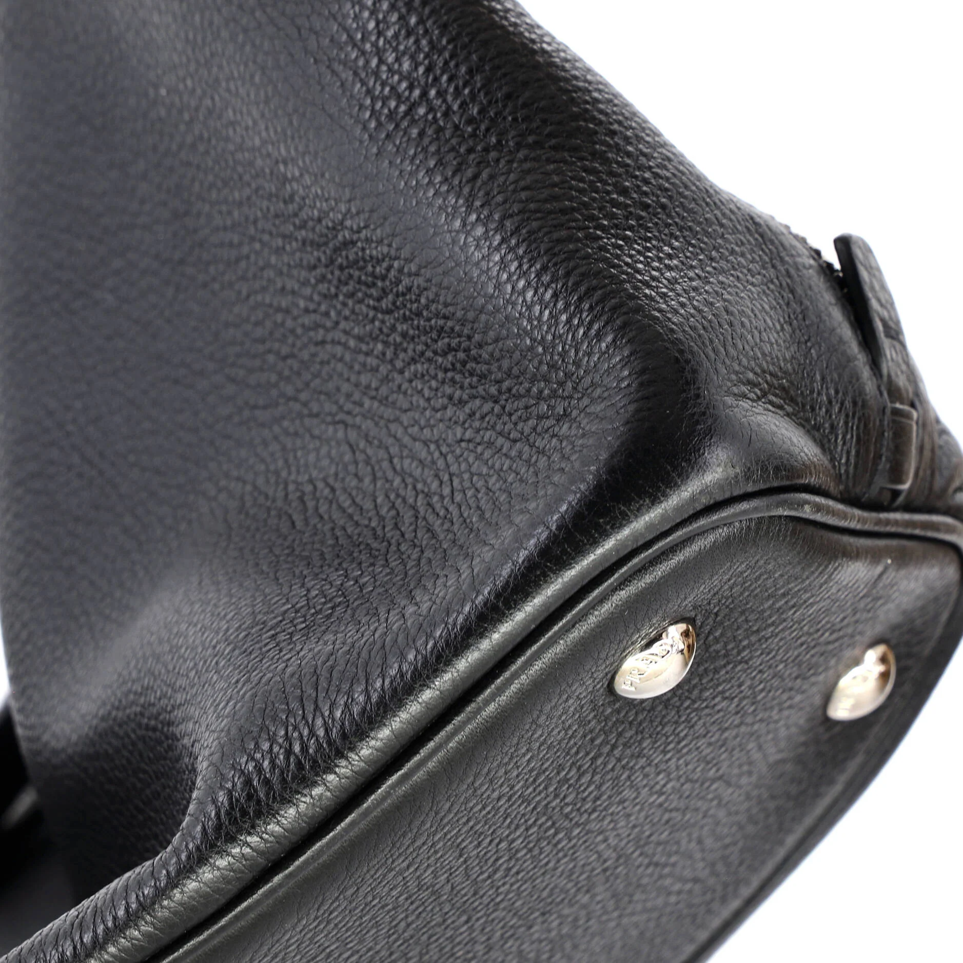 Side Zip Convertible Tote Vitello Daino Large - Image 6