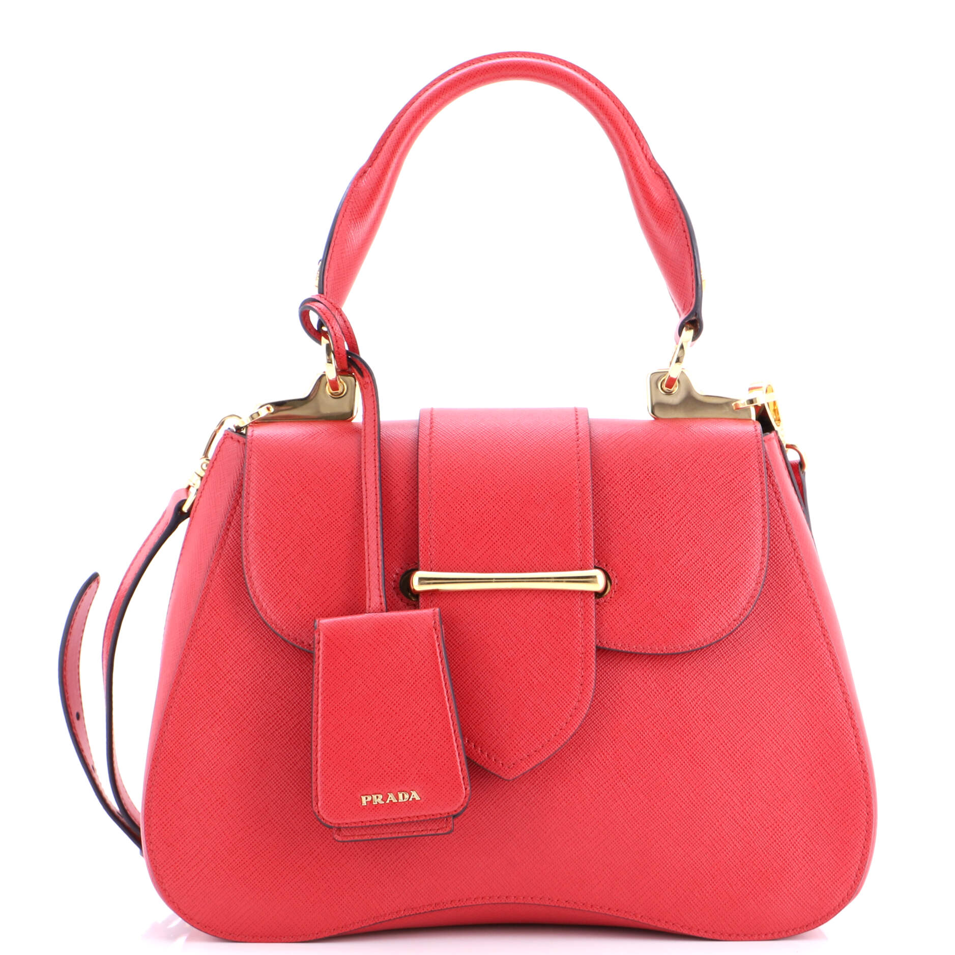 Sidonie Top Handle Bag Saffiano Leather Large
