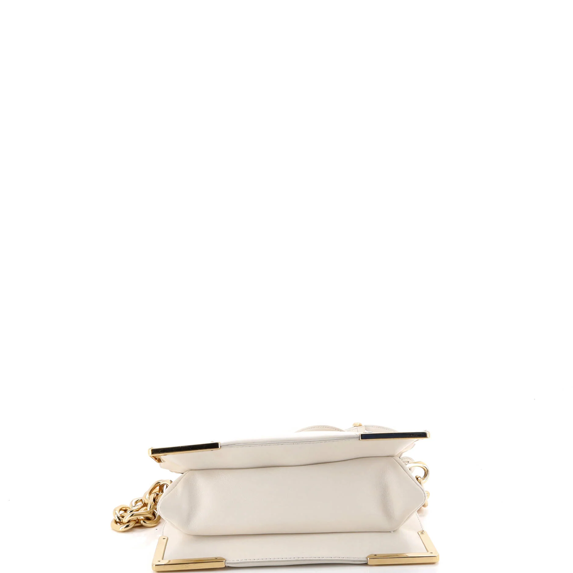 Structured Logo Crossbody Bag Quilted Leather Mini - Image 4