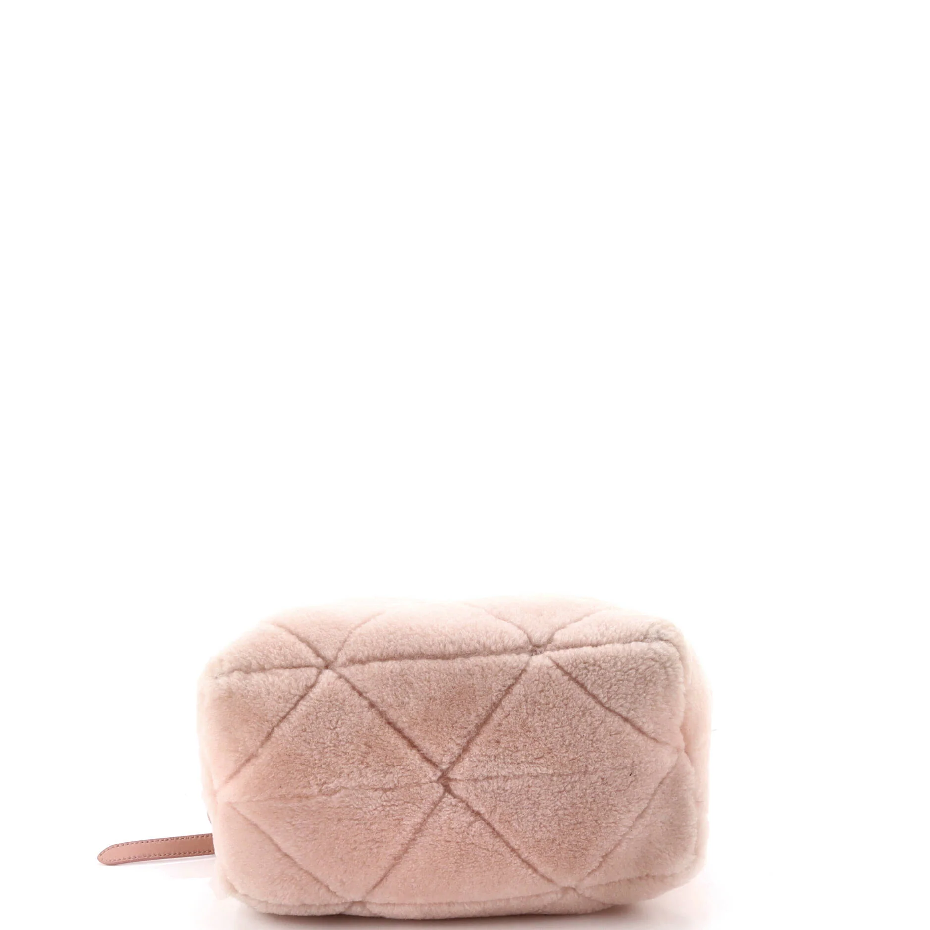 Triangle Tote Quilted Shearling - Image 4