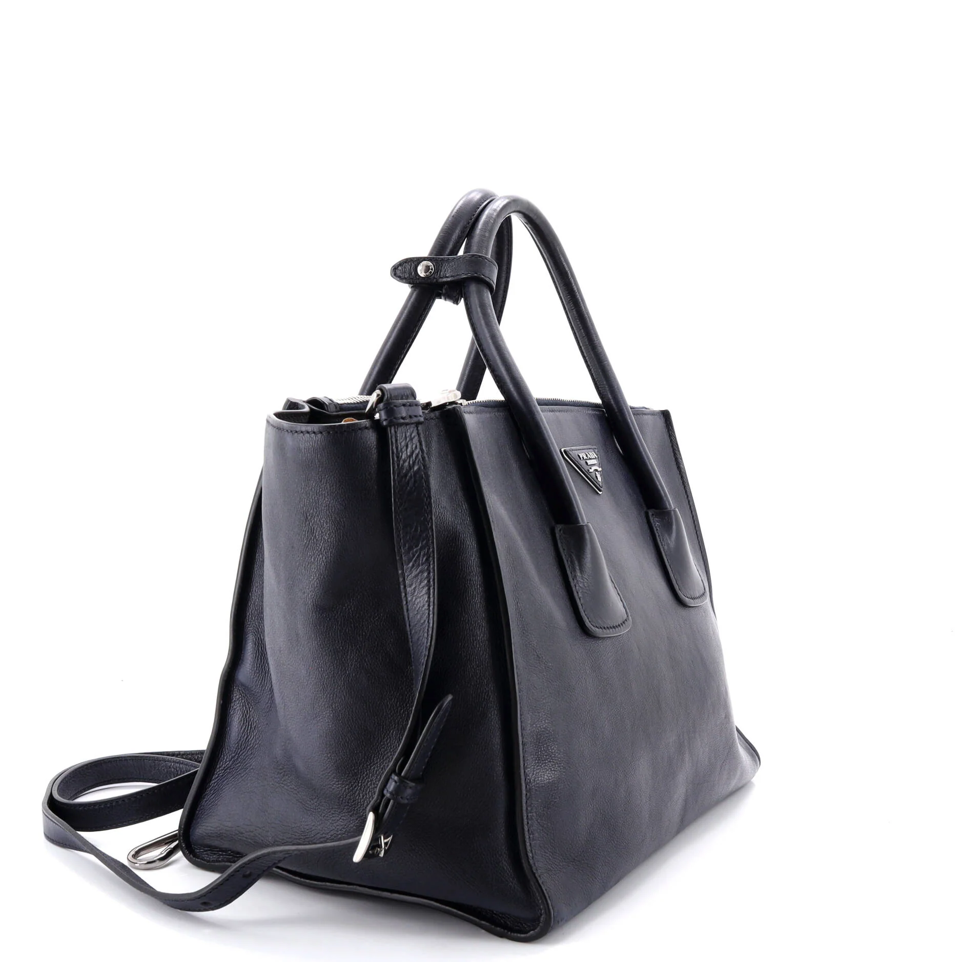 Twin Pocket Convertible Tote Leather Medium - Image 2