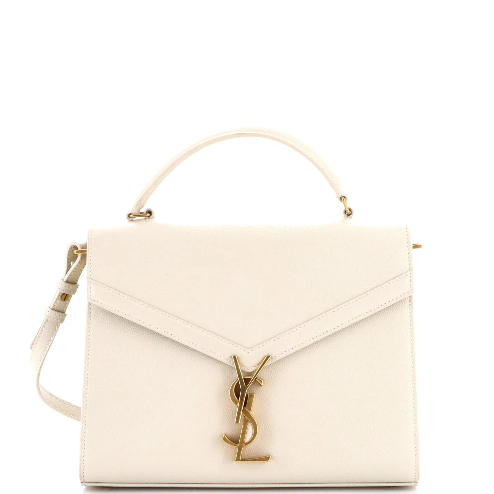Cassandra Top Handle Bag Leather Medium