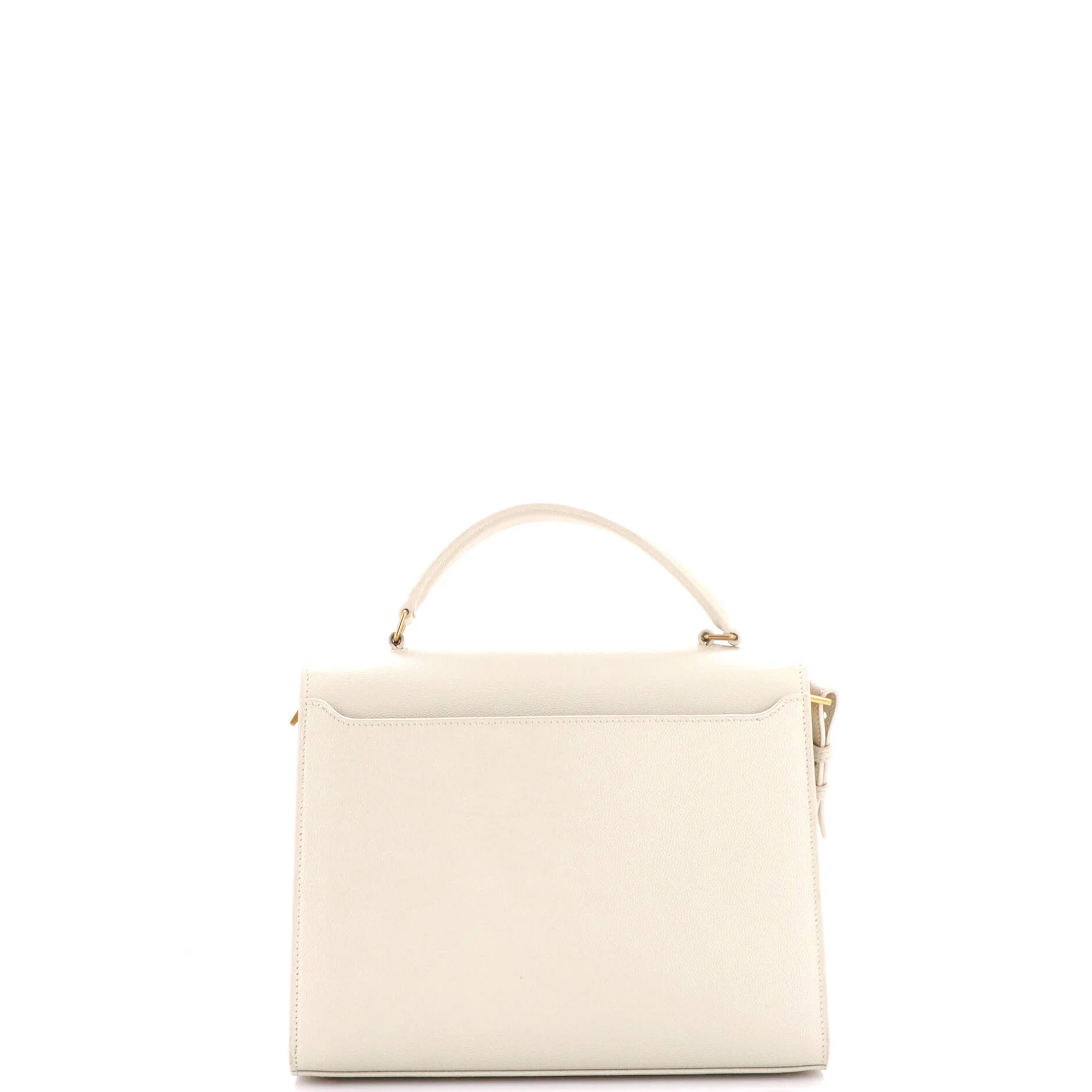 Cassandra Top Handle Bag Leather Medium - Image 3