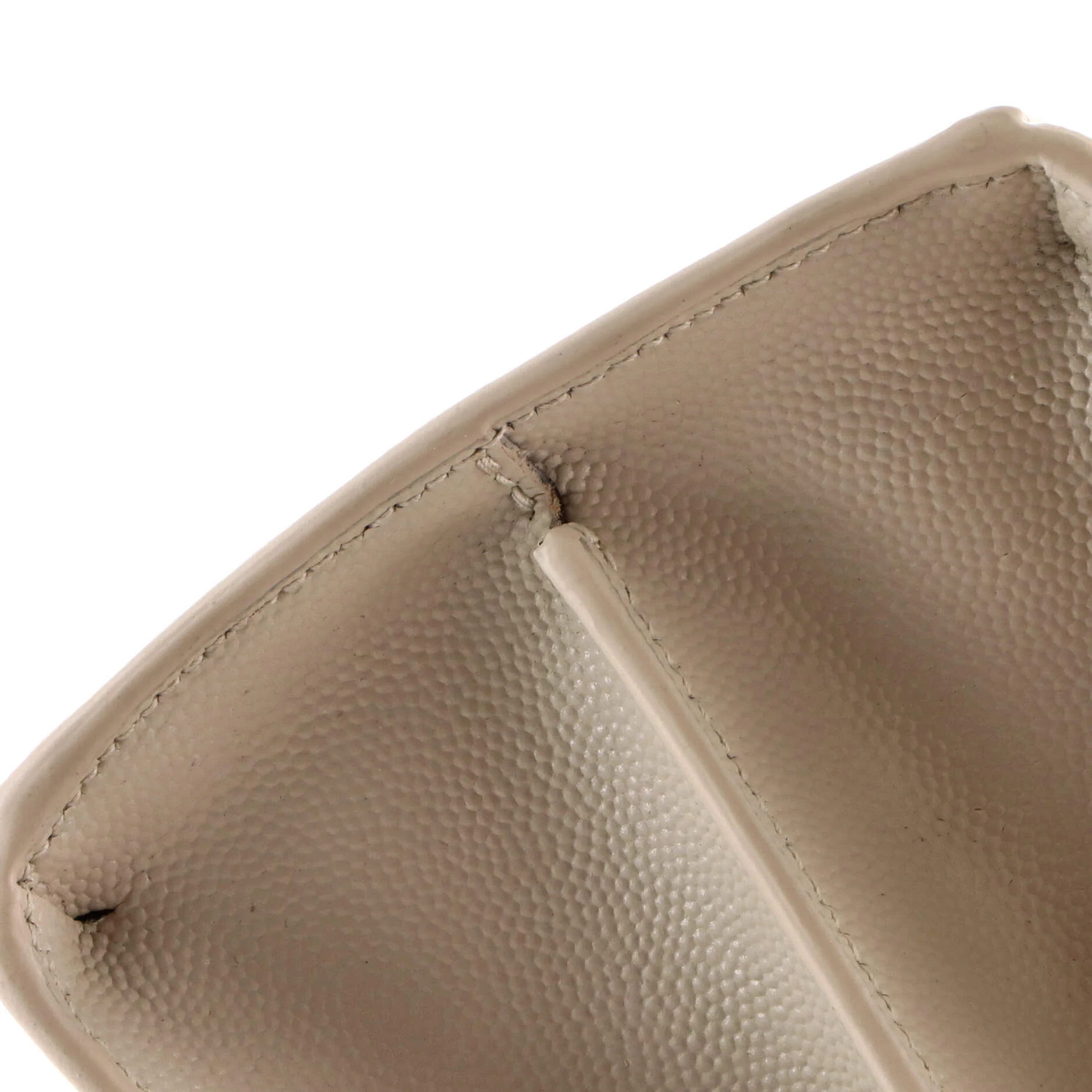 Cassandra Top Handle Bag Leather Medium - Image 6