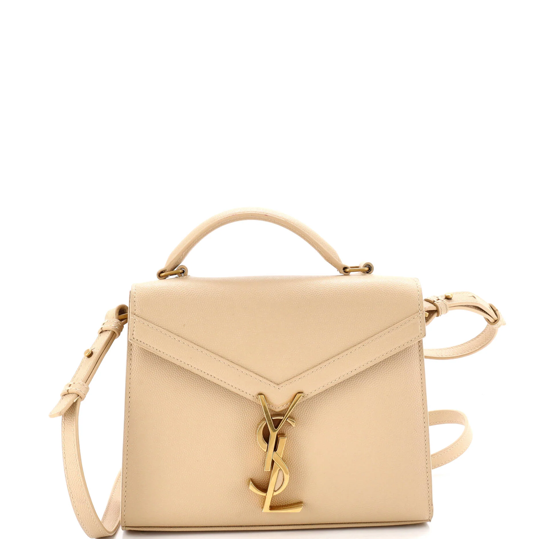 Cassandra Top Handle Bag Leather Mini