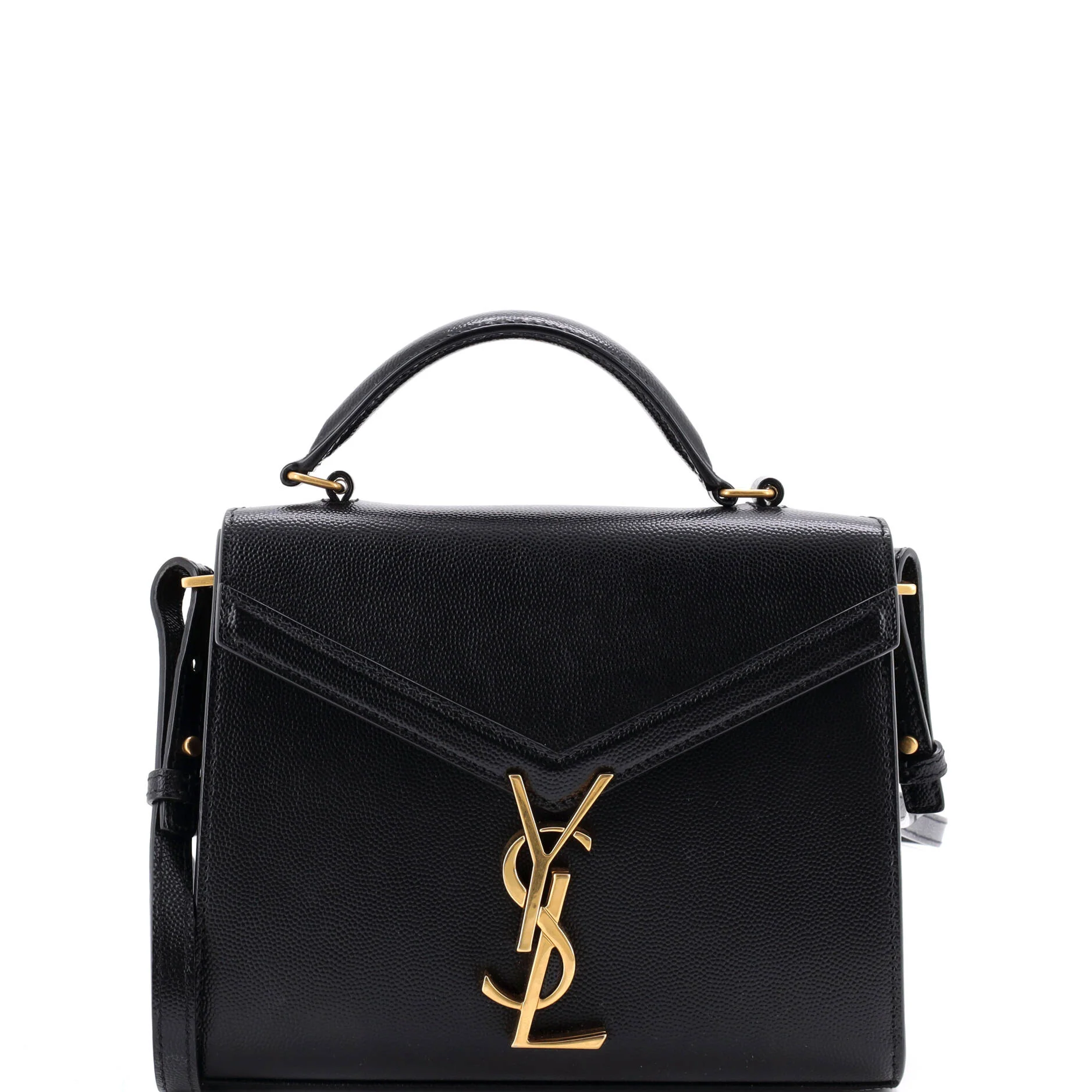 Cassandra Top Handle Bag Leather Mini
