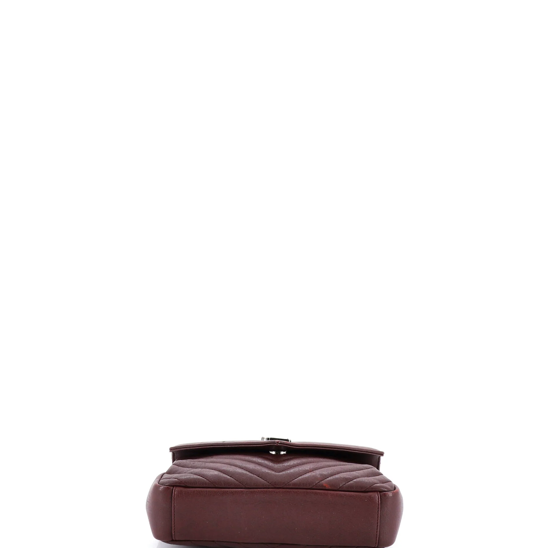 Classic Monogram College Bag Matelasse Chevron Leather Medium - Image 4