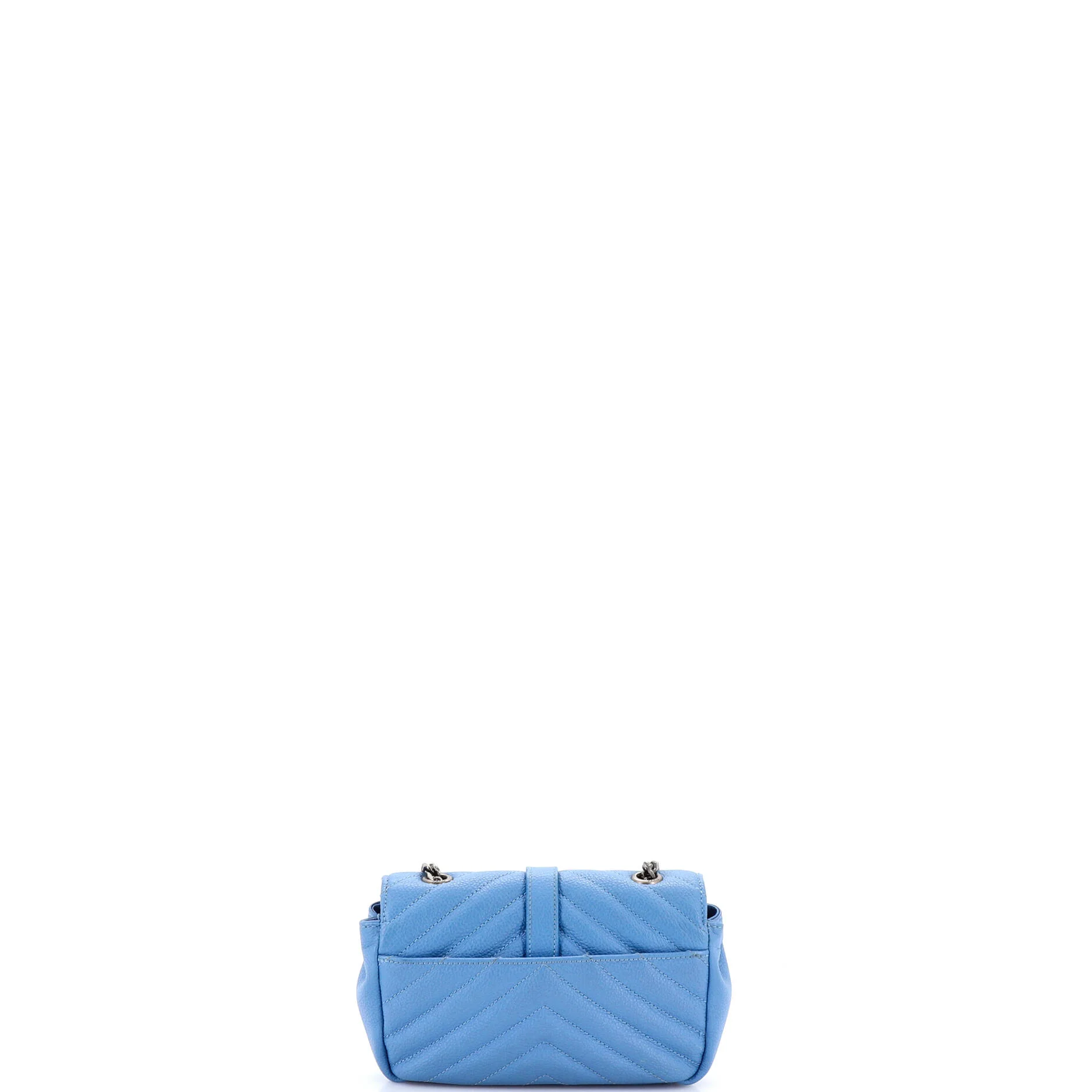 Classic Monogram Crossbody Bag Matelasse Chevron Leather Baby - Image 3