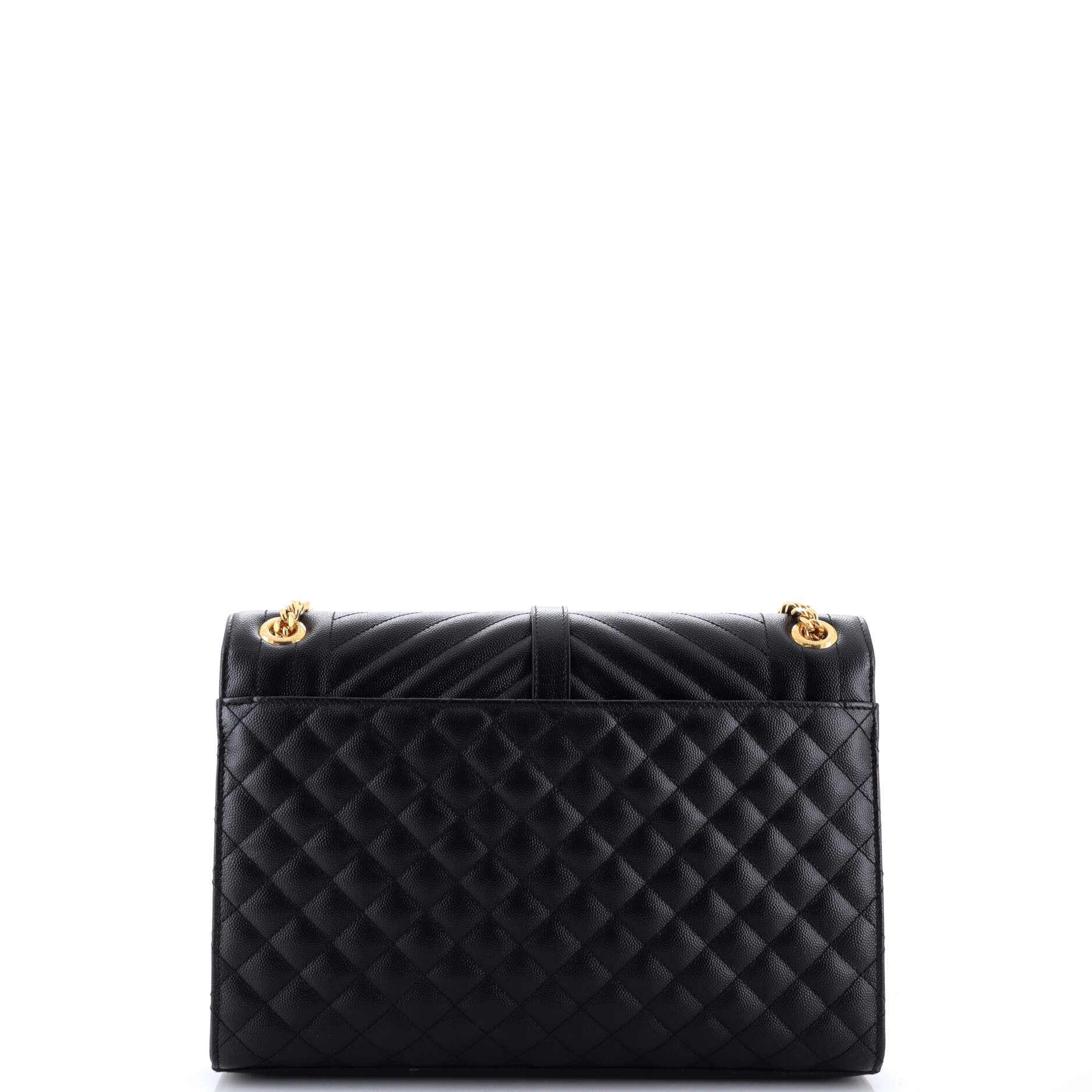 Classic Monogram Envelope Satchel Mixed Matelasse Leather Large - Image 3
