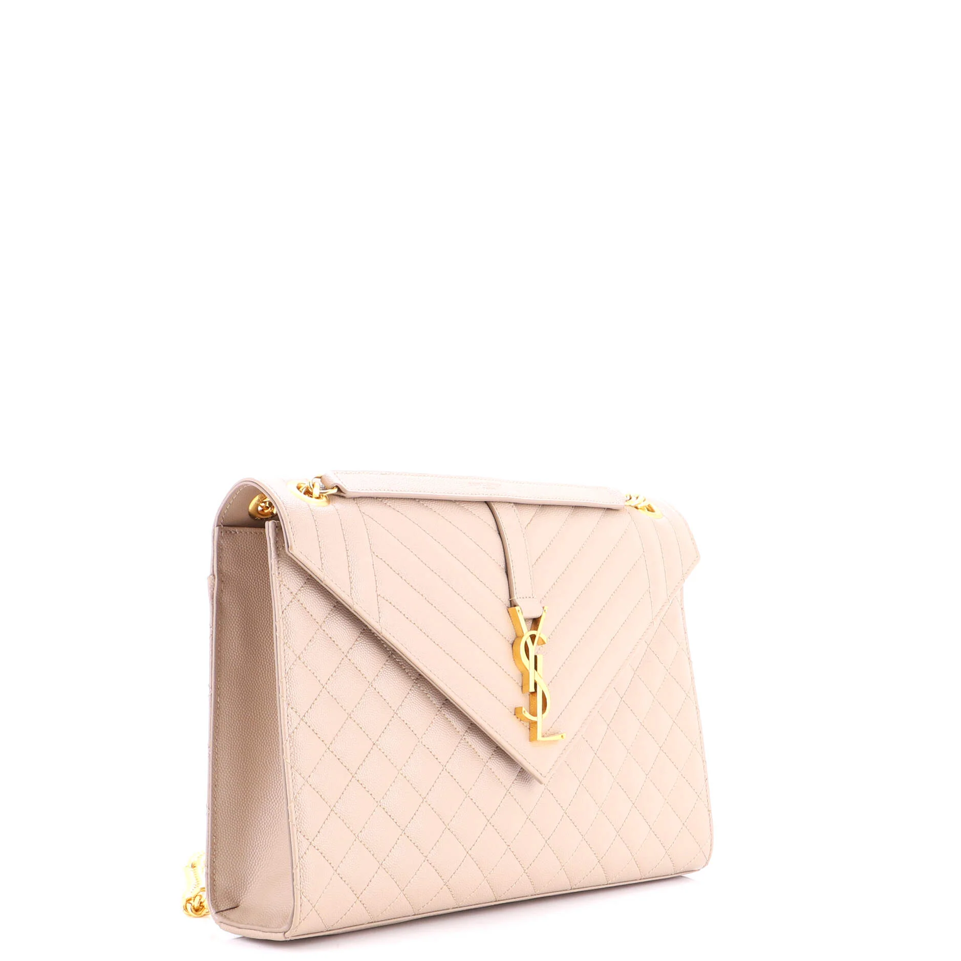 Classic Monogram Envelope Satchel Mixed Matelasse Leather Large - Image 2