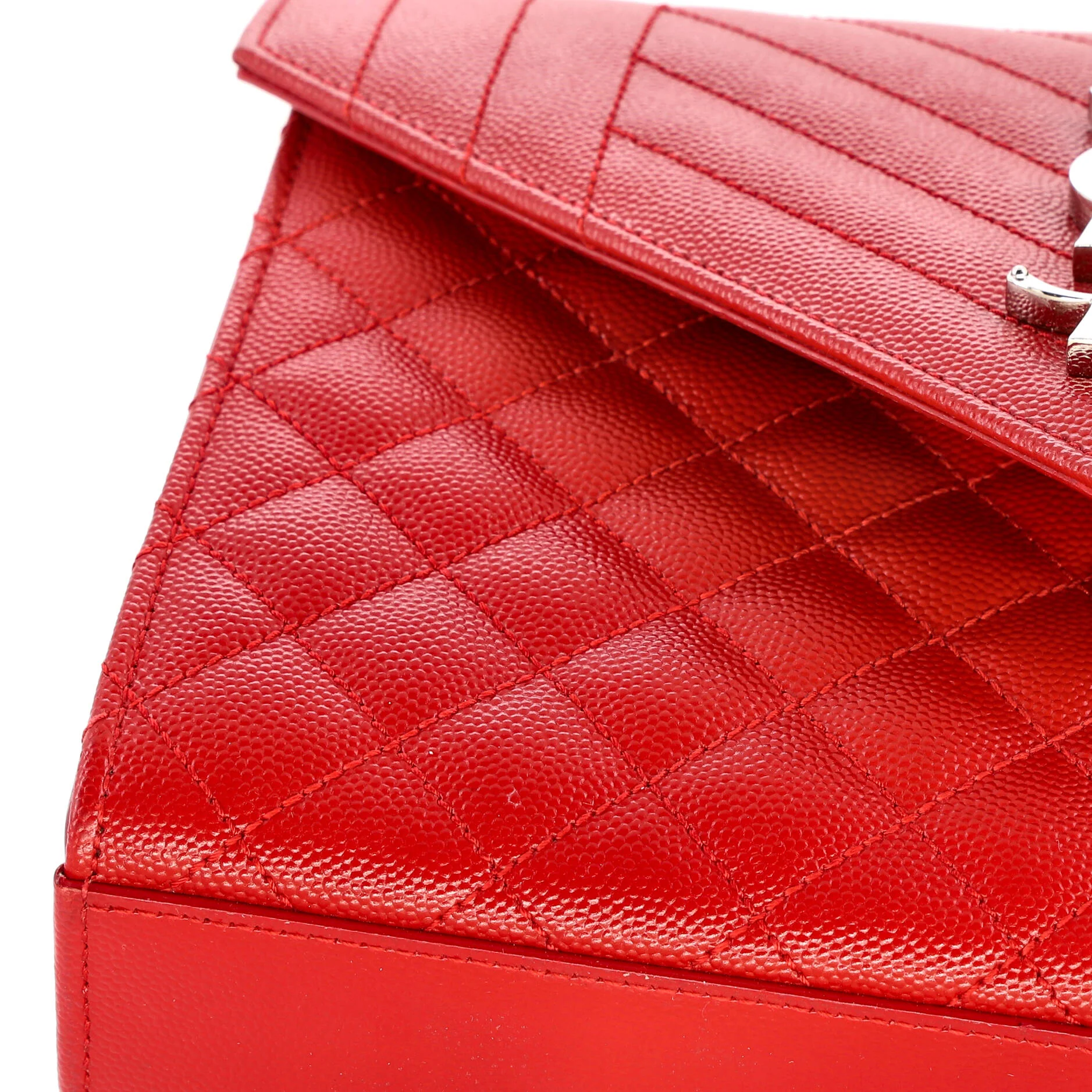 Classic Monogram Envelope Satchel Mixed Matelasse Leather Medium - Image 6