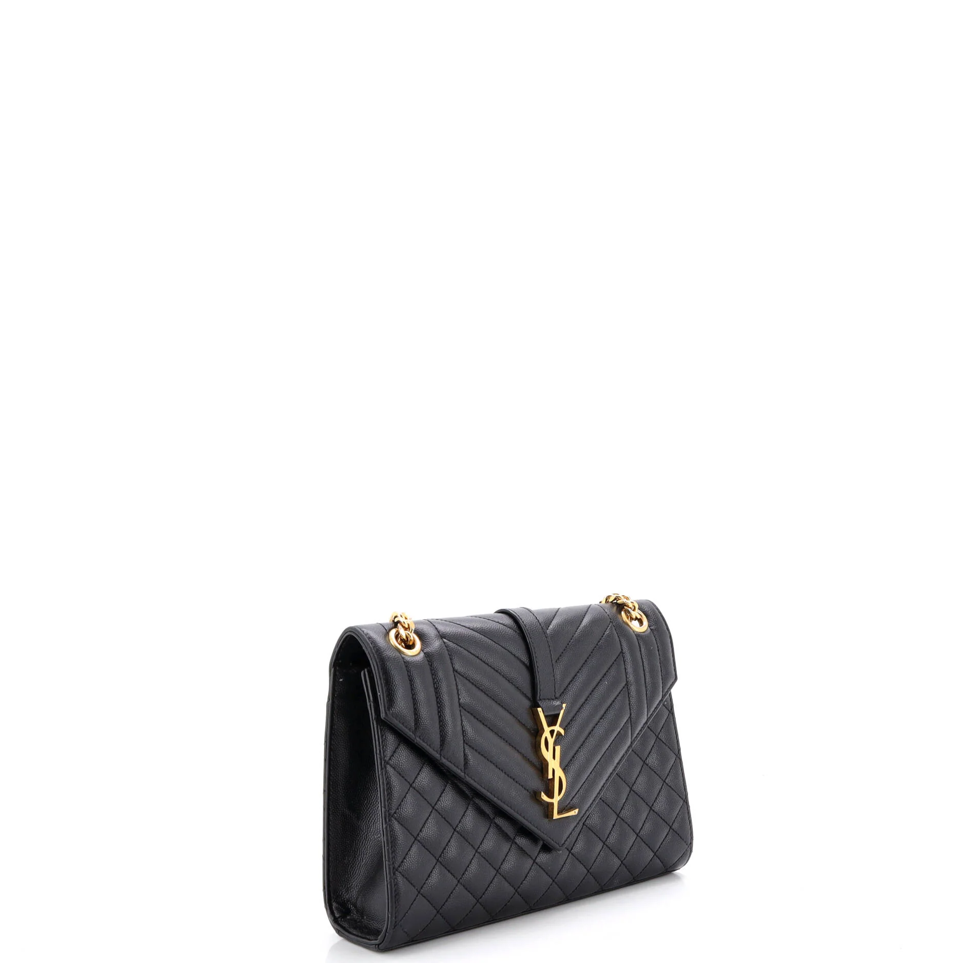 Classic Monogram Envelope Satchel Mixed Matelasse Leather Medium - Image 2