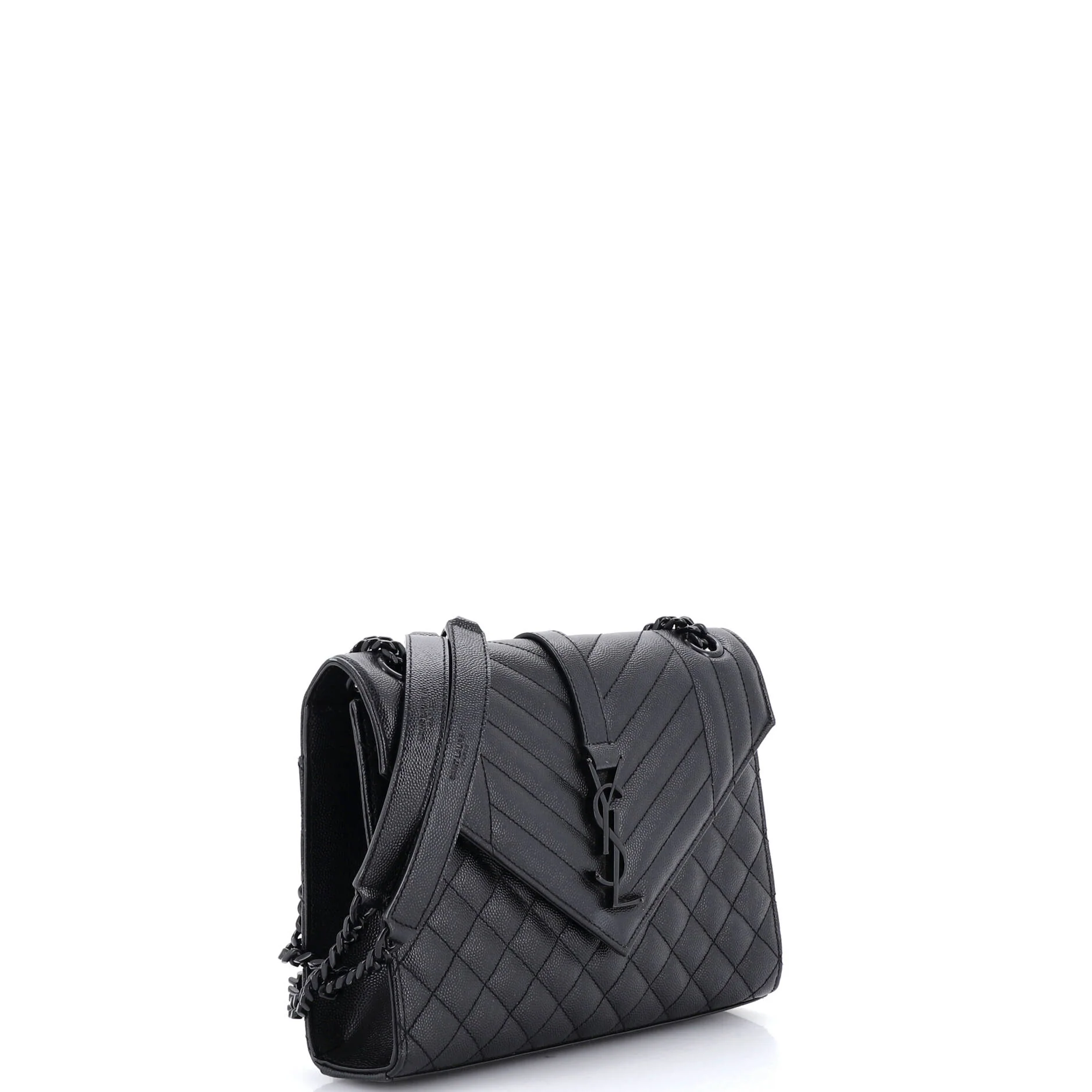 Classic Monogram Envelope Satchel Mixed Matelasse Leather Medium - Image 2