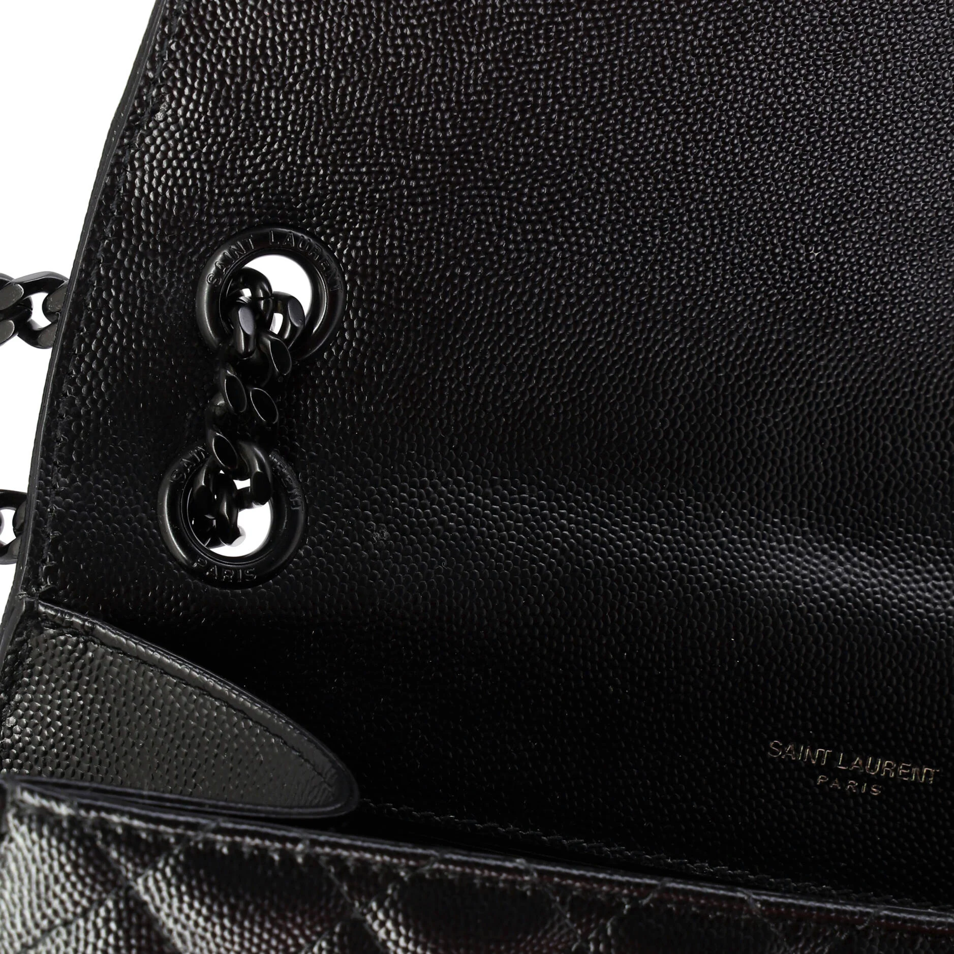 Classic Monogram Envelope Satchel Mixed Matelasse Leather Medium - Image 6