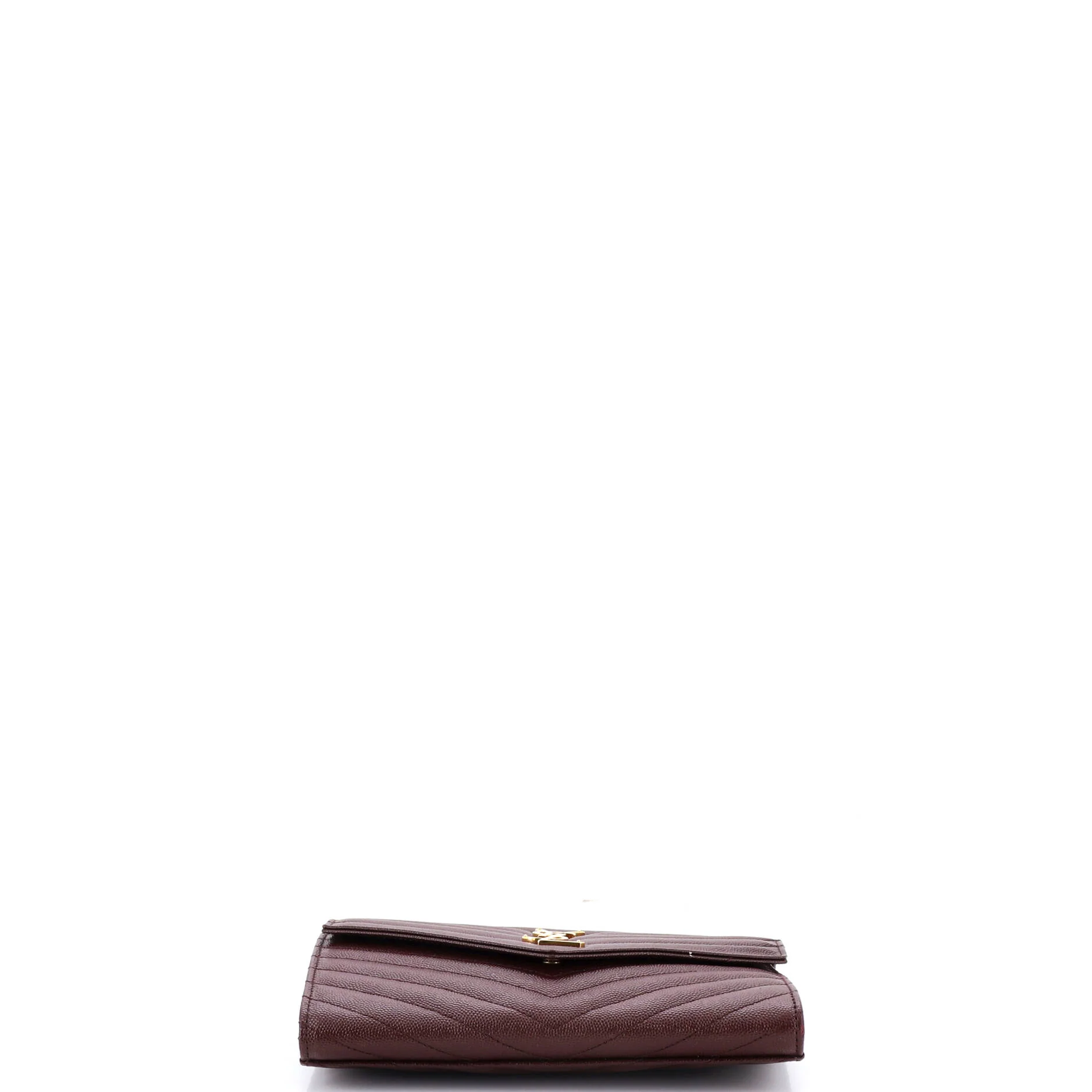 Classic Monogram Envelope Wristlet Clutch Mixed Matelasse Leather - Image 4