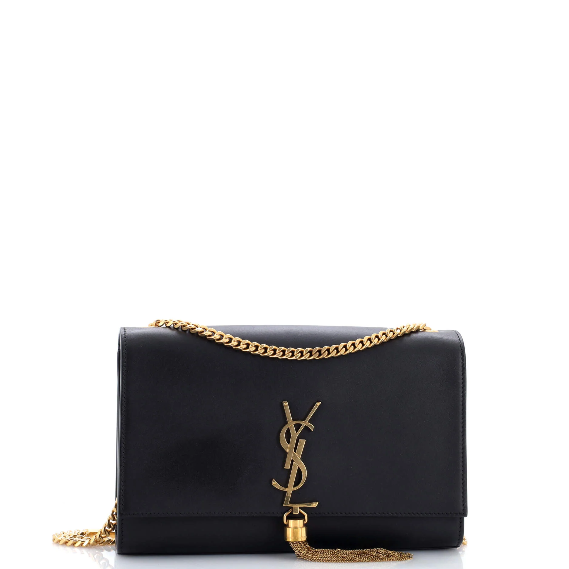Classic Monogram Tassel Crossbody Bag Leather Medium - Image 2
