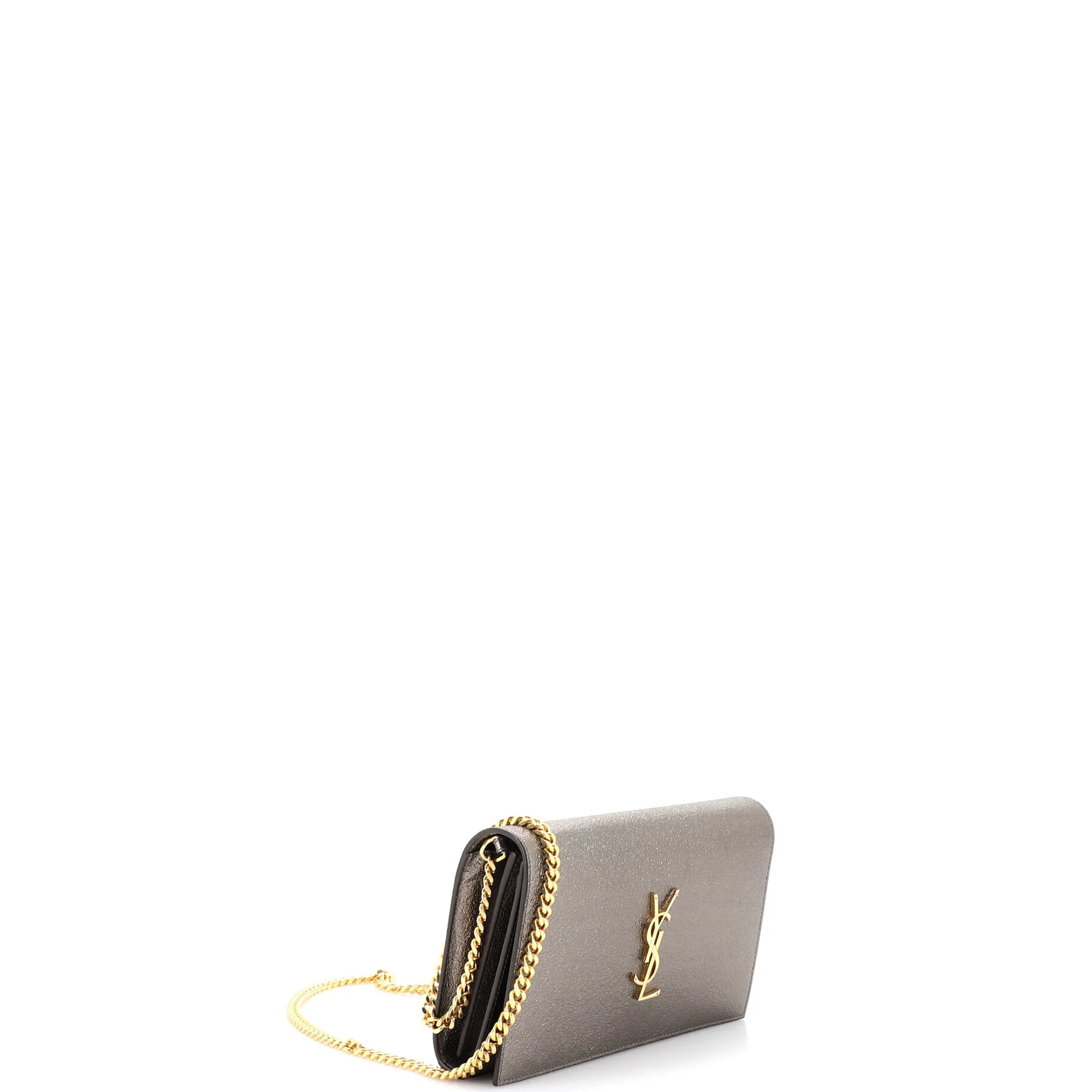 Classic Monogram Wallet on Chain Leather - Image 2