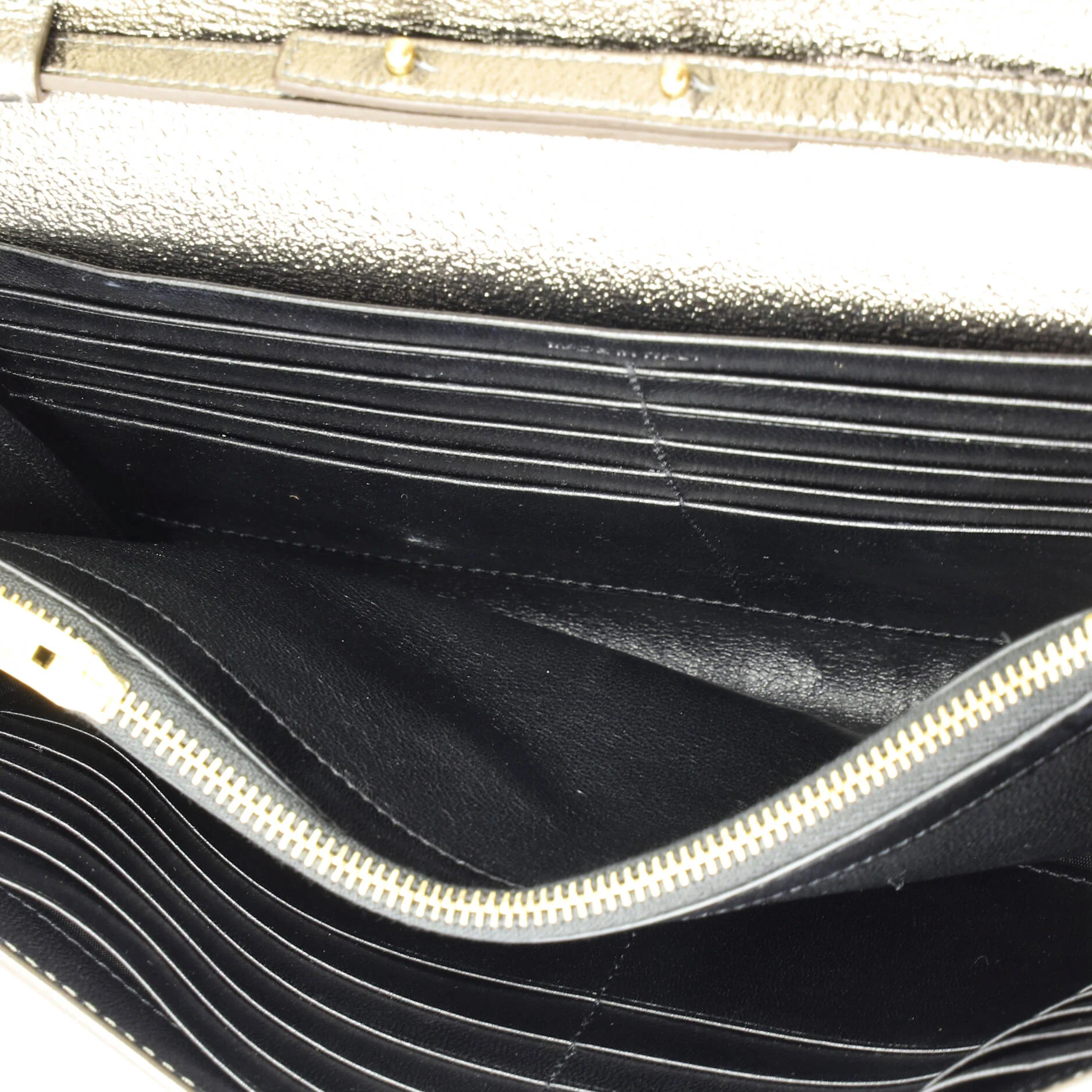 Classic Monogram Wallet on Chain Leather - Image 5