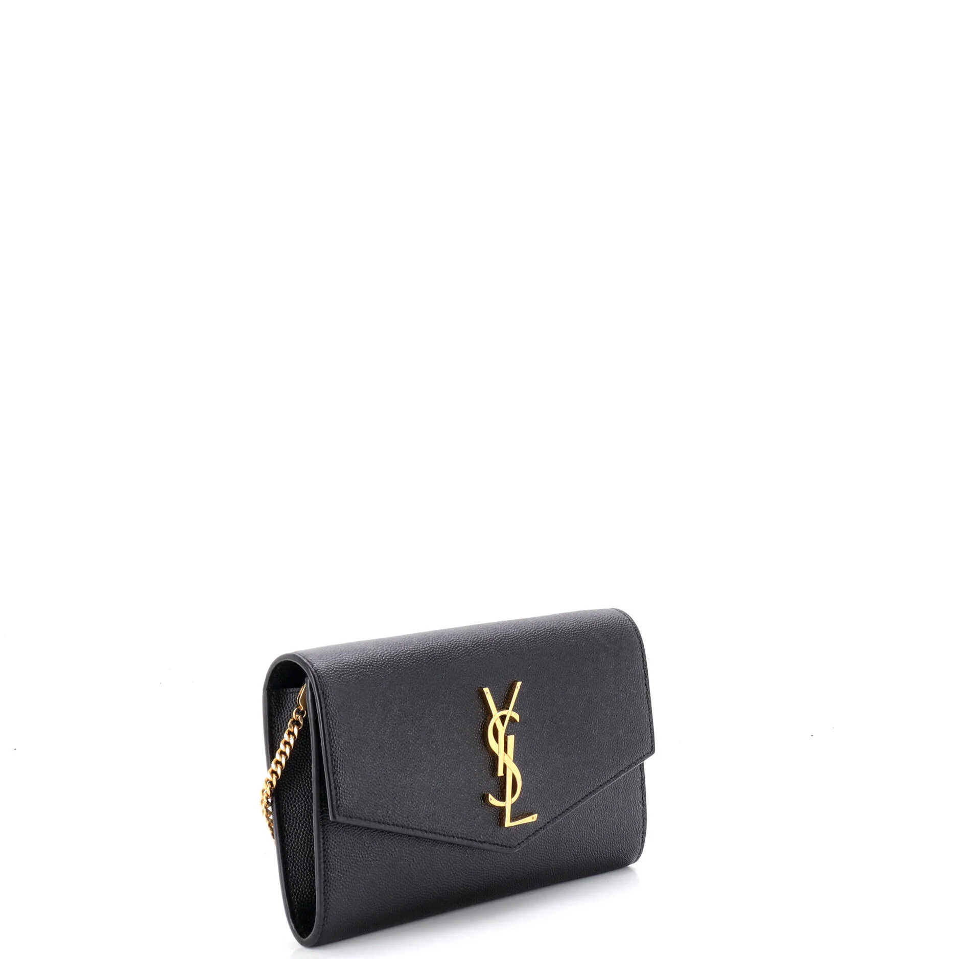 Classic Monogram Wallet on Chain Leather Small - Image 3