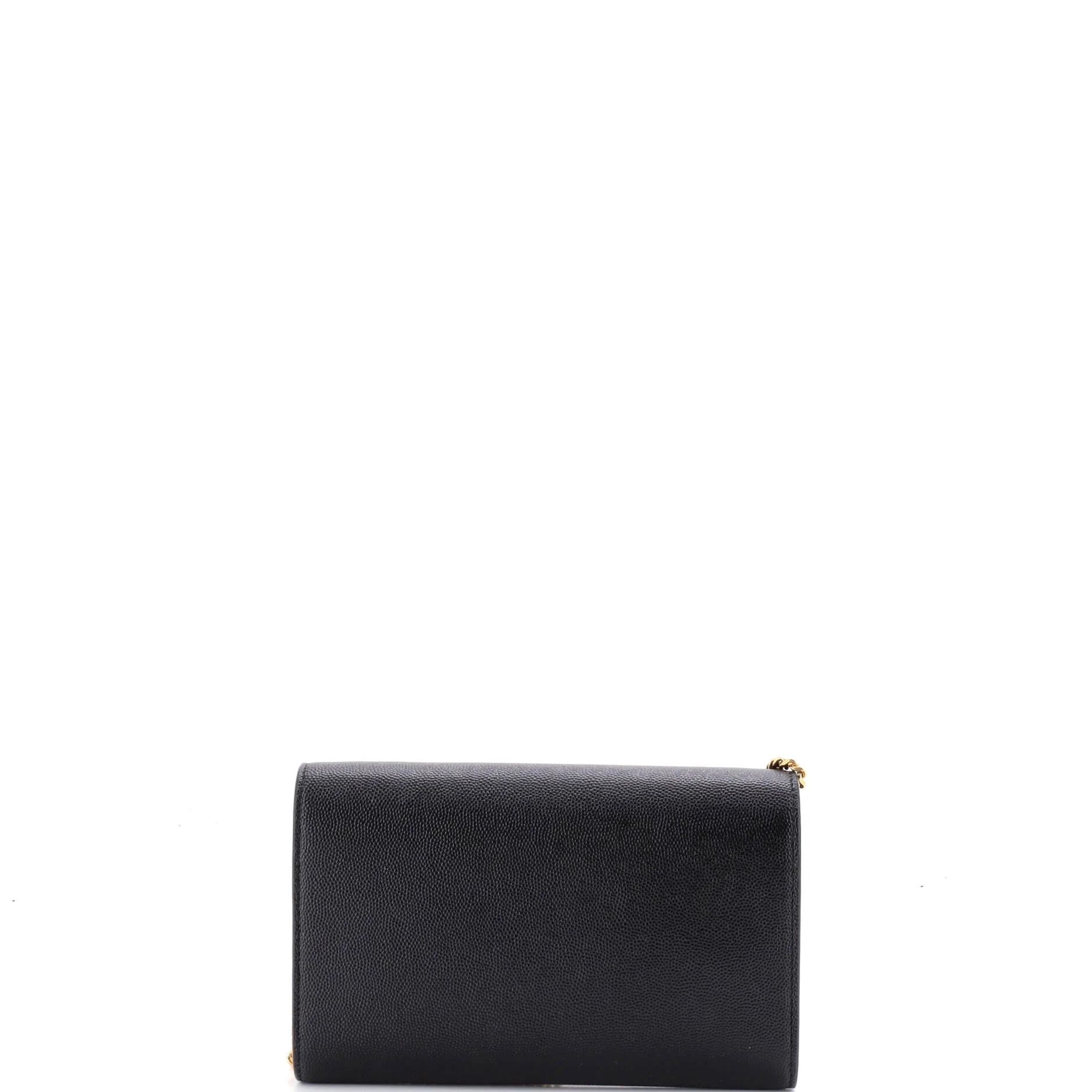 Classic Monogram Wallet on Chain Leather Small - Image 4