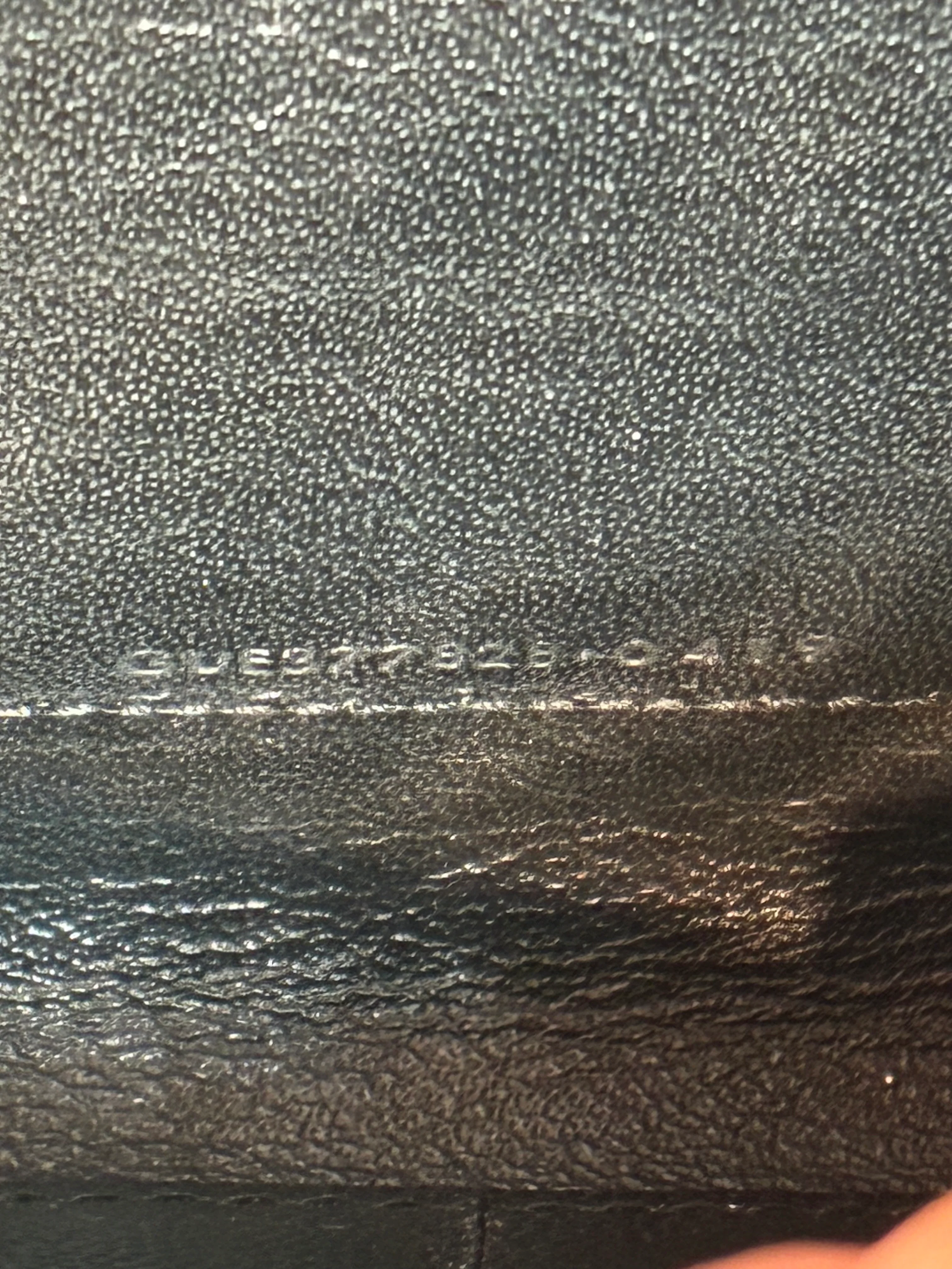 Classic Monogram Wallet on Chain Matelasse Chevron Leather Medium - Image 7