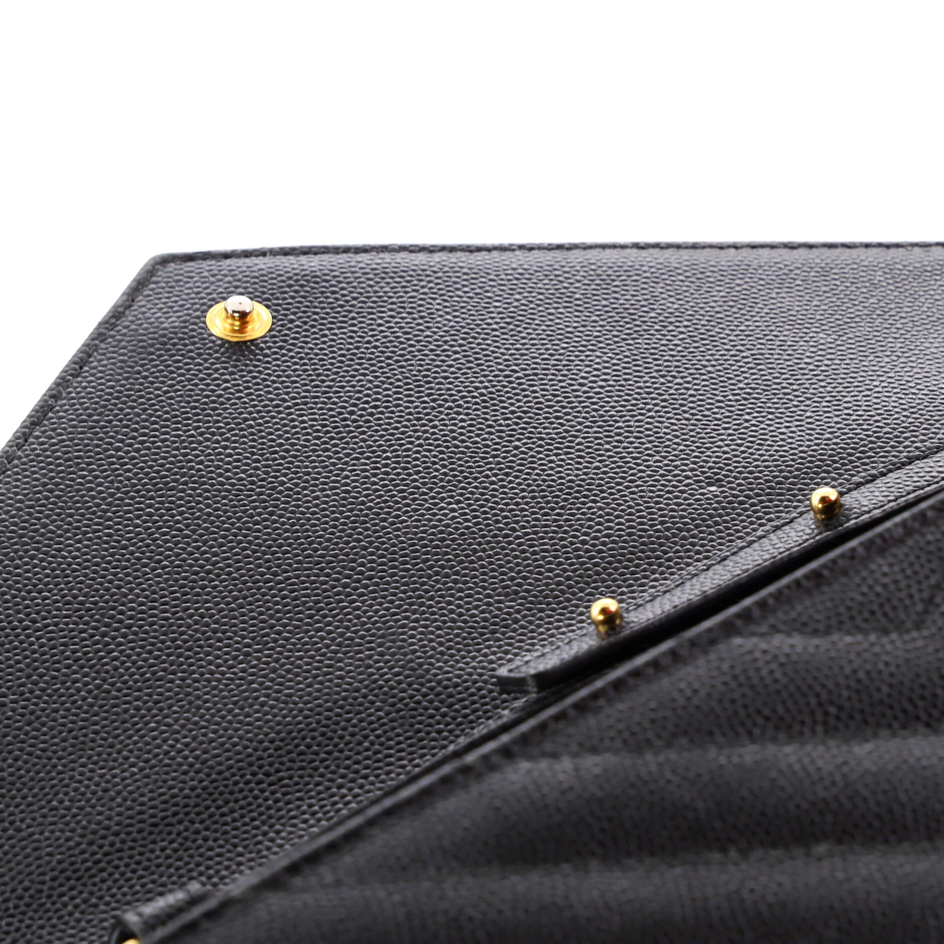 Classic Monogram Wallet on Chain Matelasse Chevron Leather Medium - Image 7