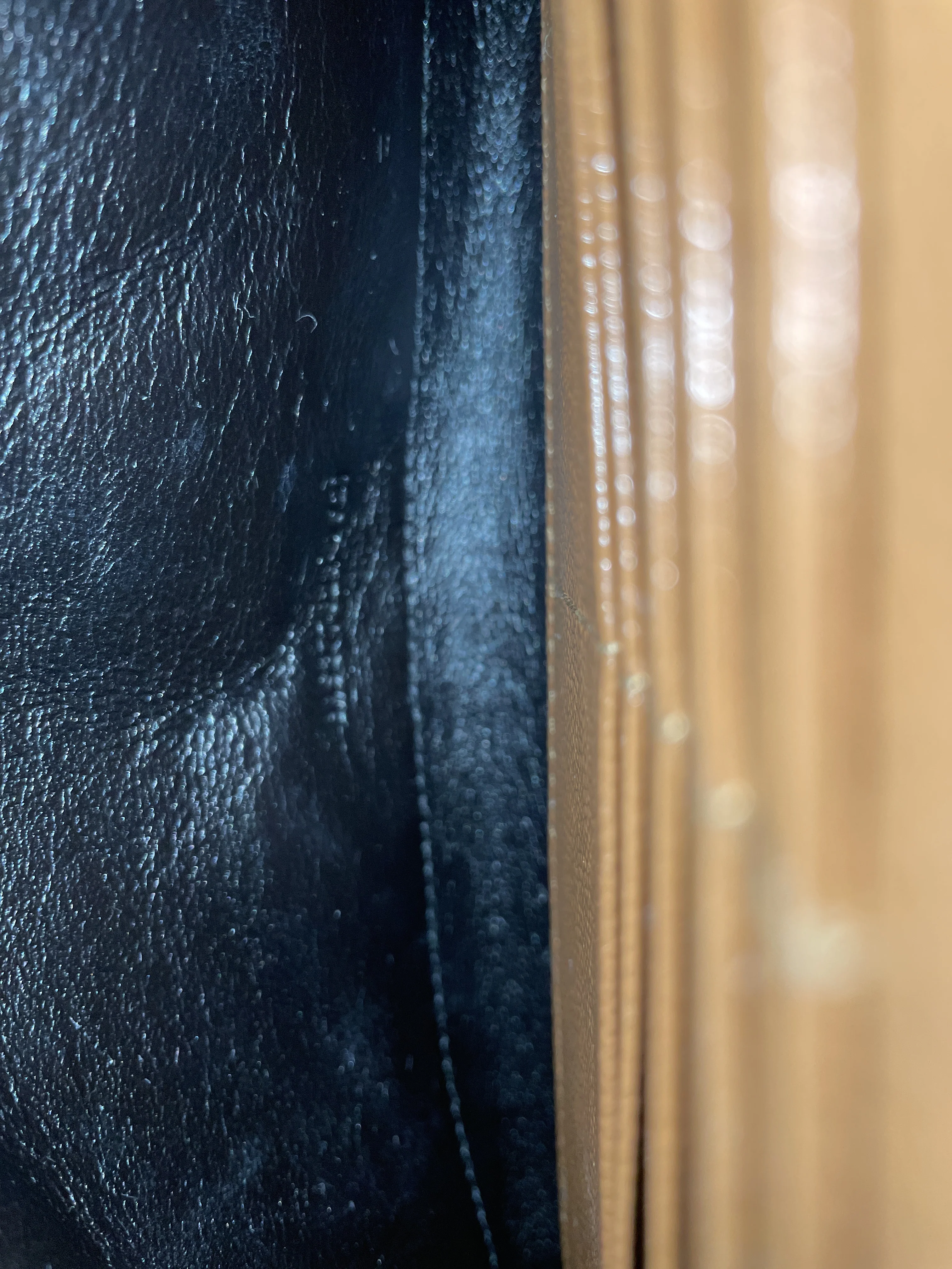 Classic Monogram Wallet on Chain Matelasse Chevron Leather Medium - Image 7