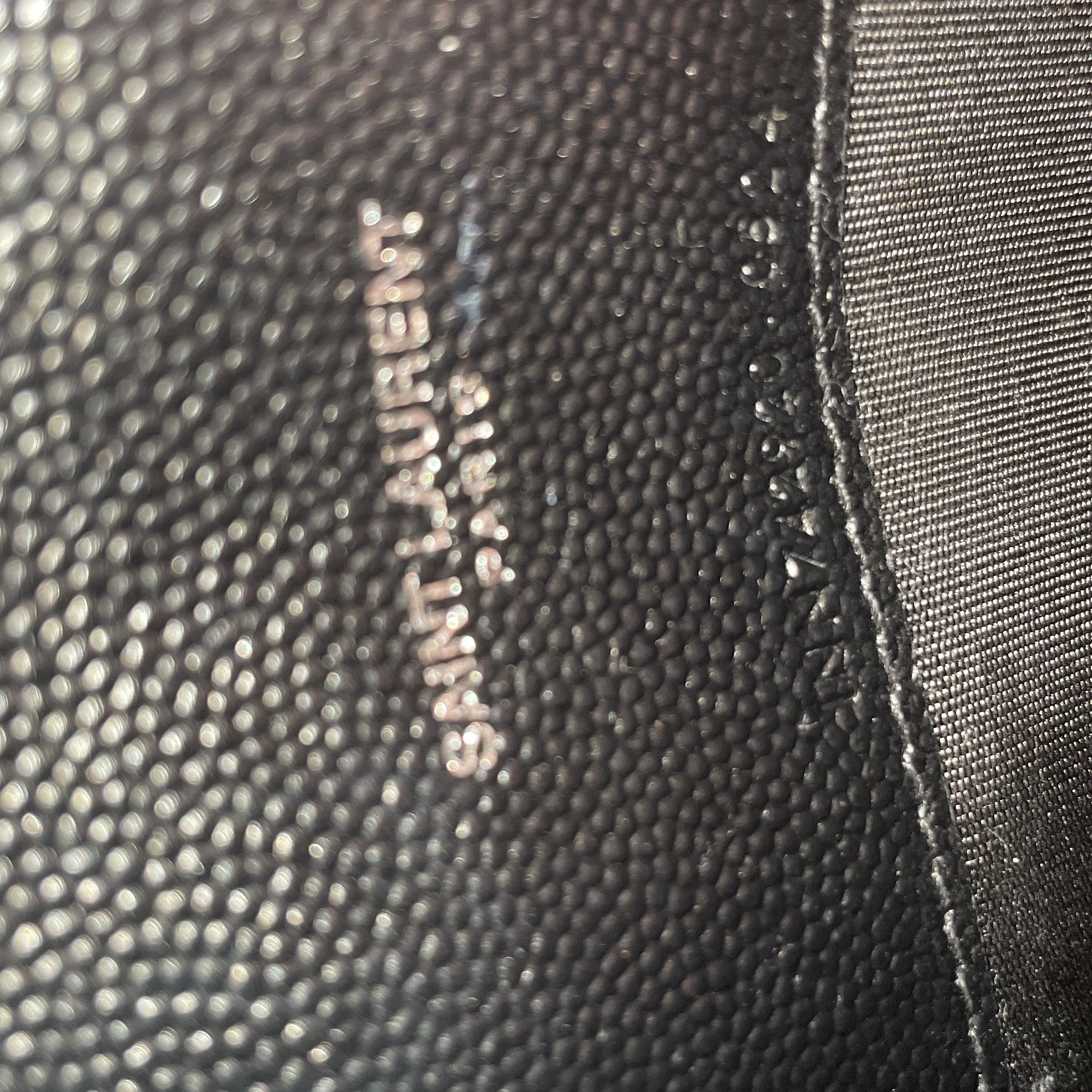 Classic Monogram Wallet on Chain Matelasse Chevron Leather Small - Image 6