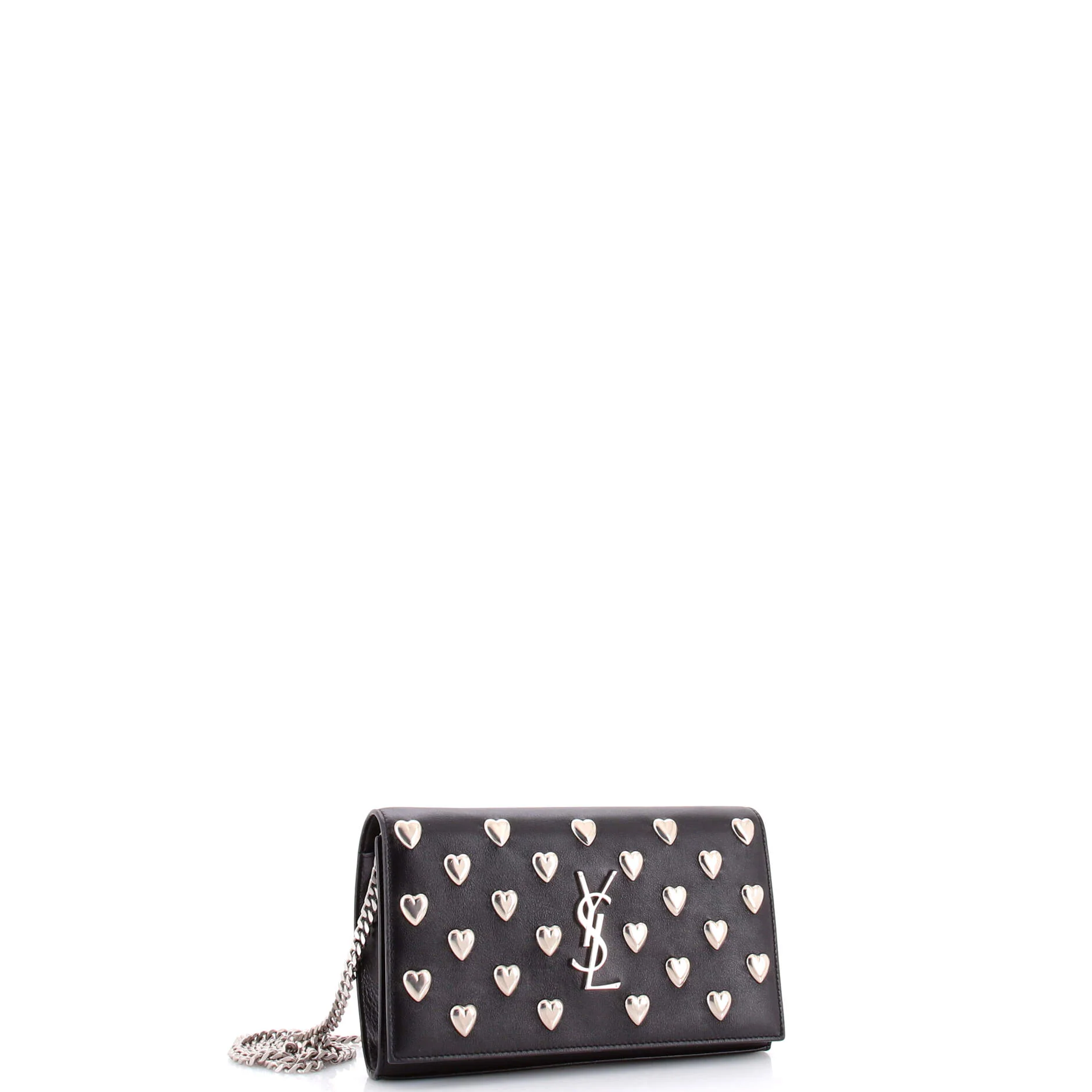 Classic Monogram Wallet on Chain Studded Leather - Image 2
