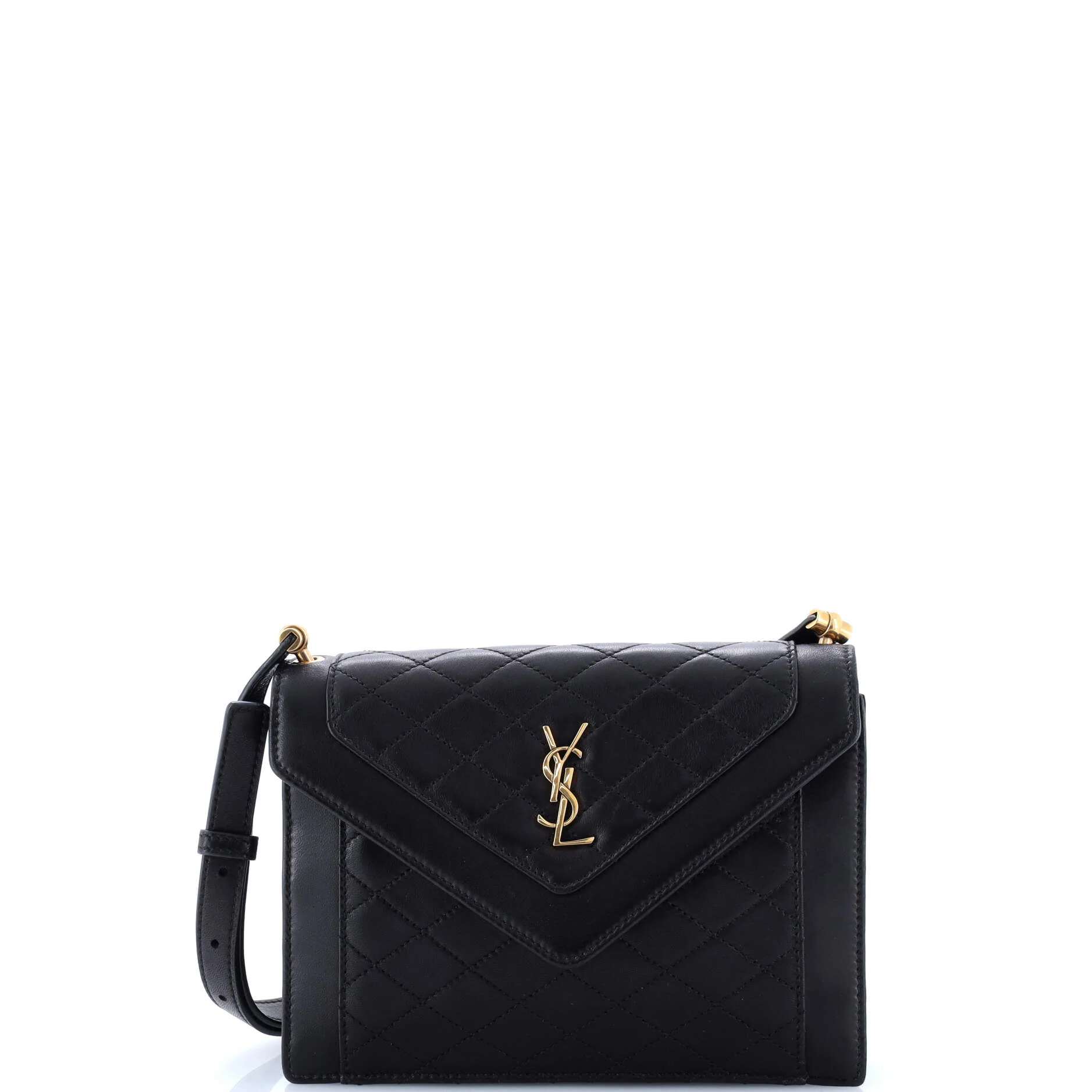Gaby Envelope Satchel Quilted Leather Mini