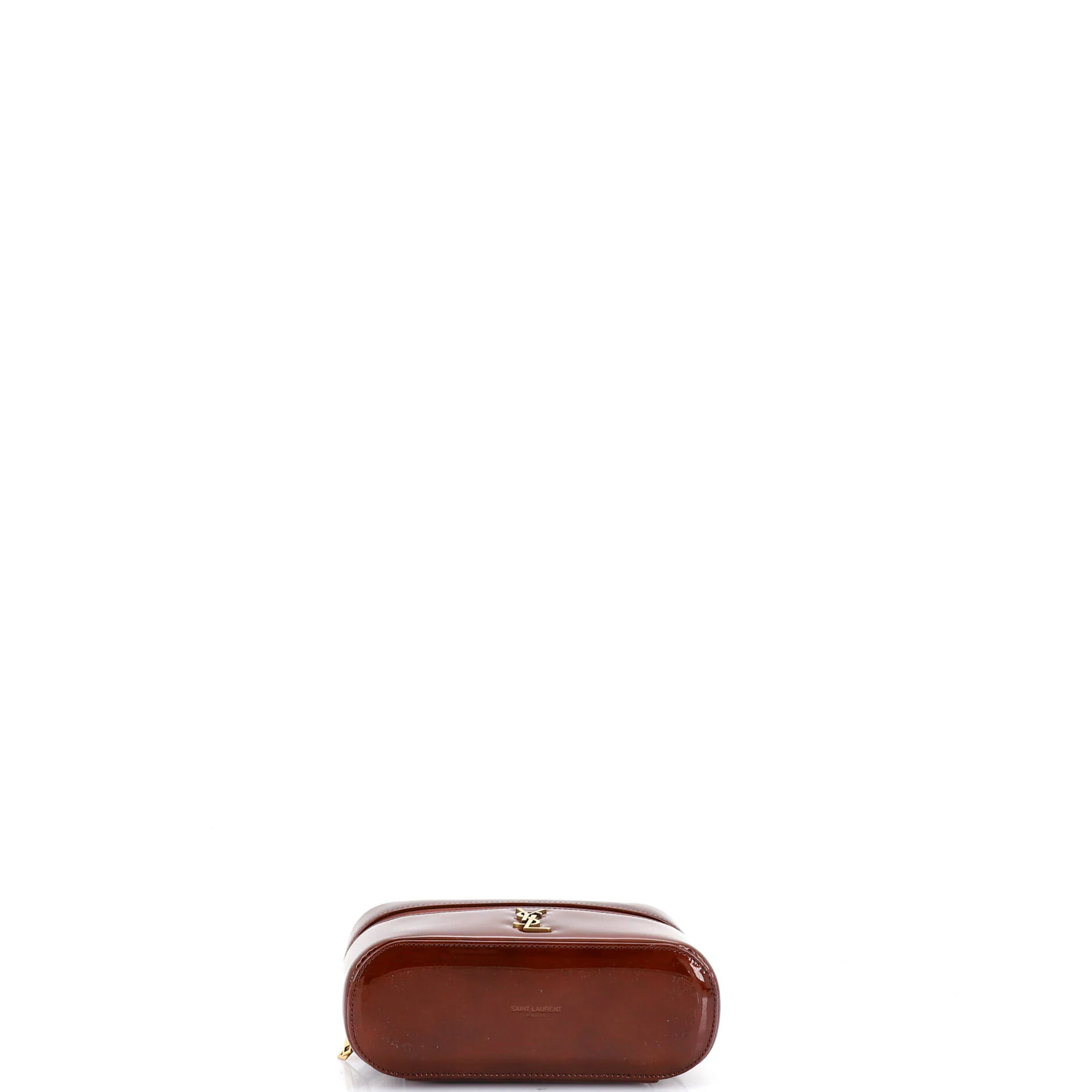 Gaby Zip Around Vanity Bag Patent Mini - Image 4