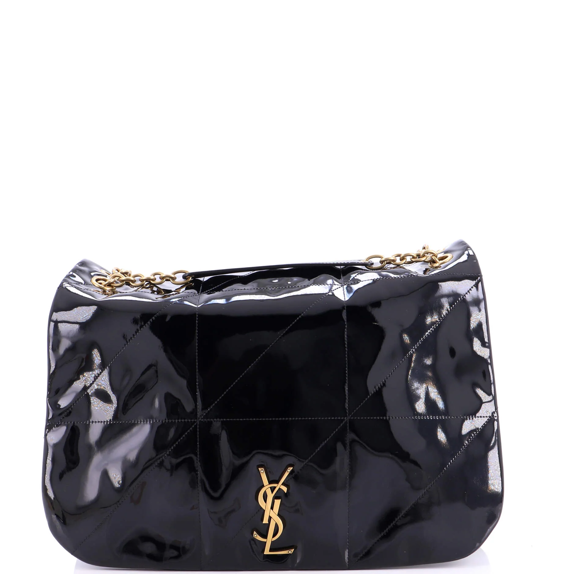 Jamie 4.3 Shoulder Bag Quilted Patent Large