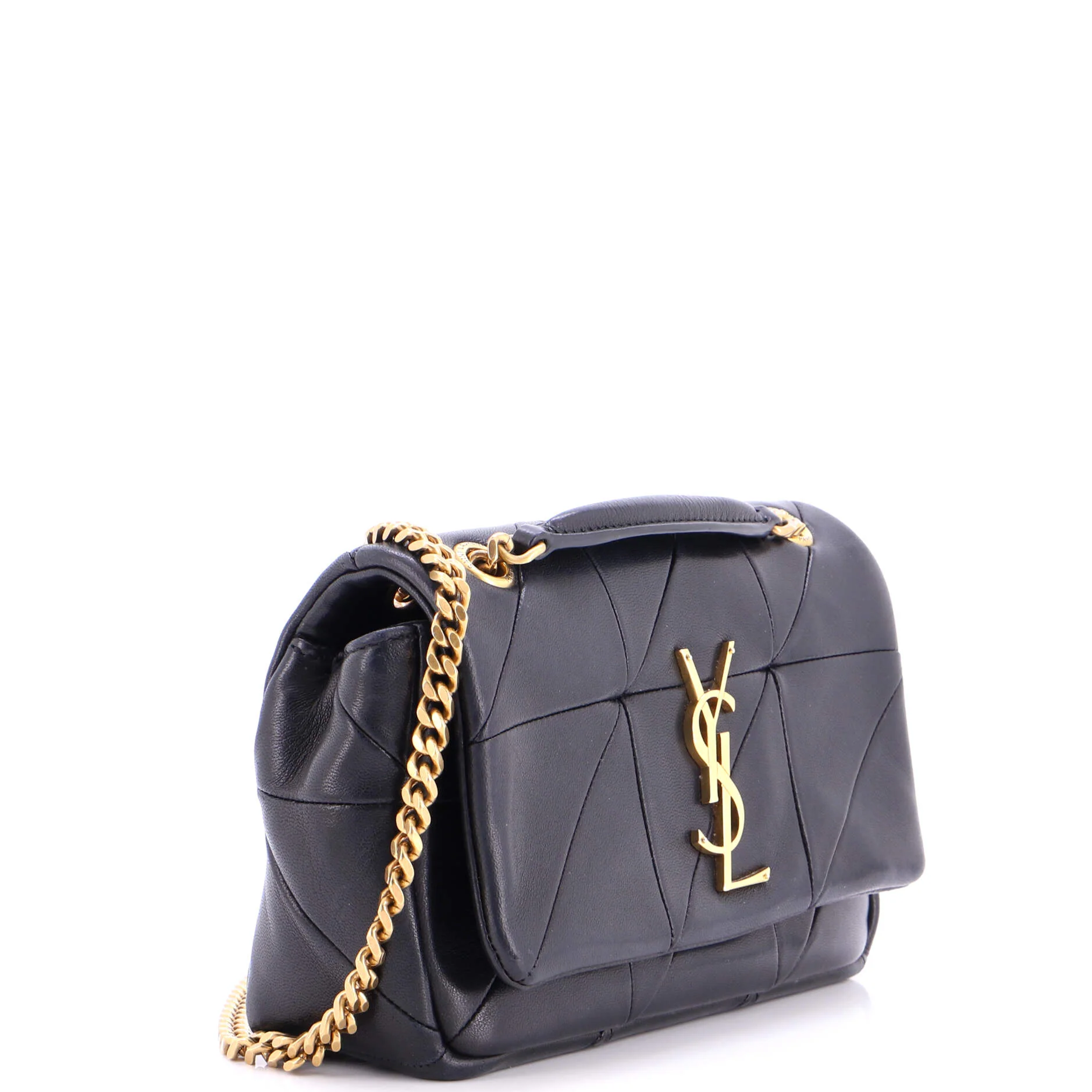 Jamie Flap Bag Quilted Leather Small - Image 2